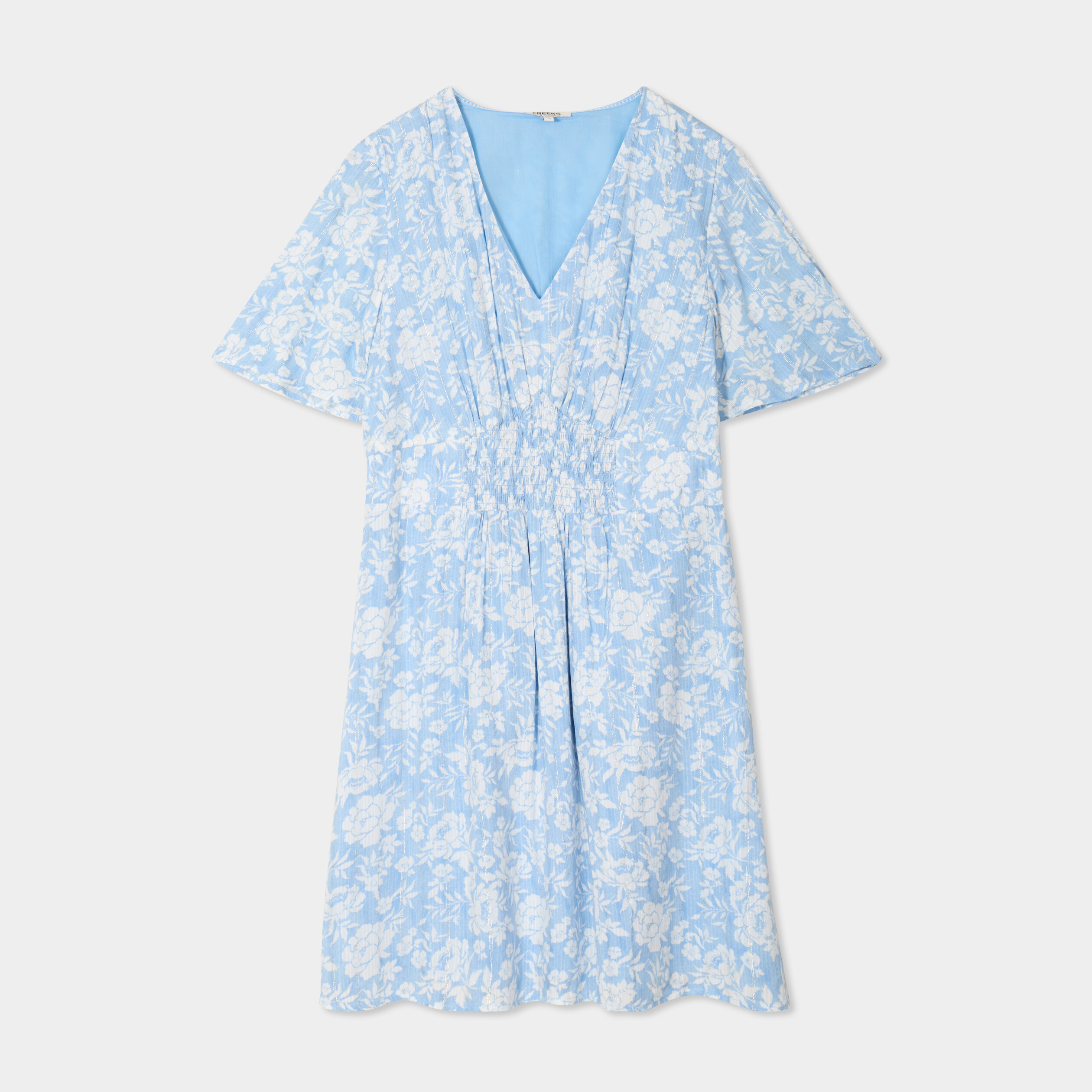 Robe UNQ - Taille 40 - Couleur écru (beige Naturel) - Matière Tencel, Coton, Lin - Neuf Sans étiquettes