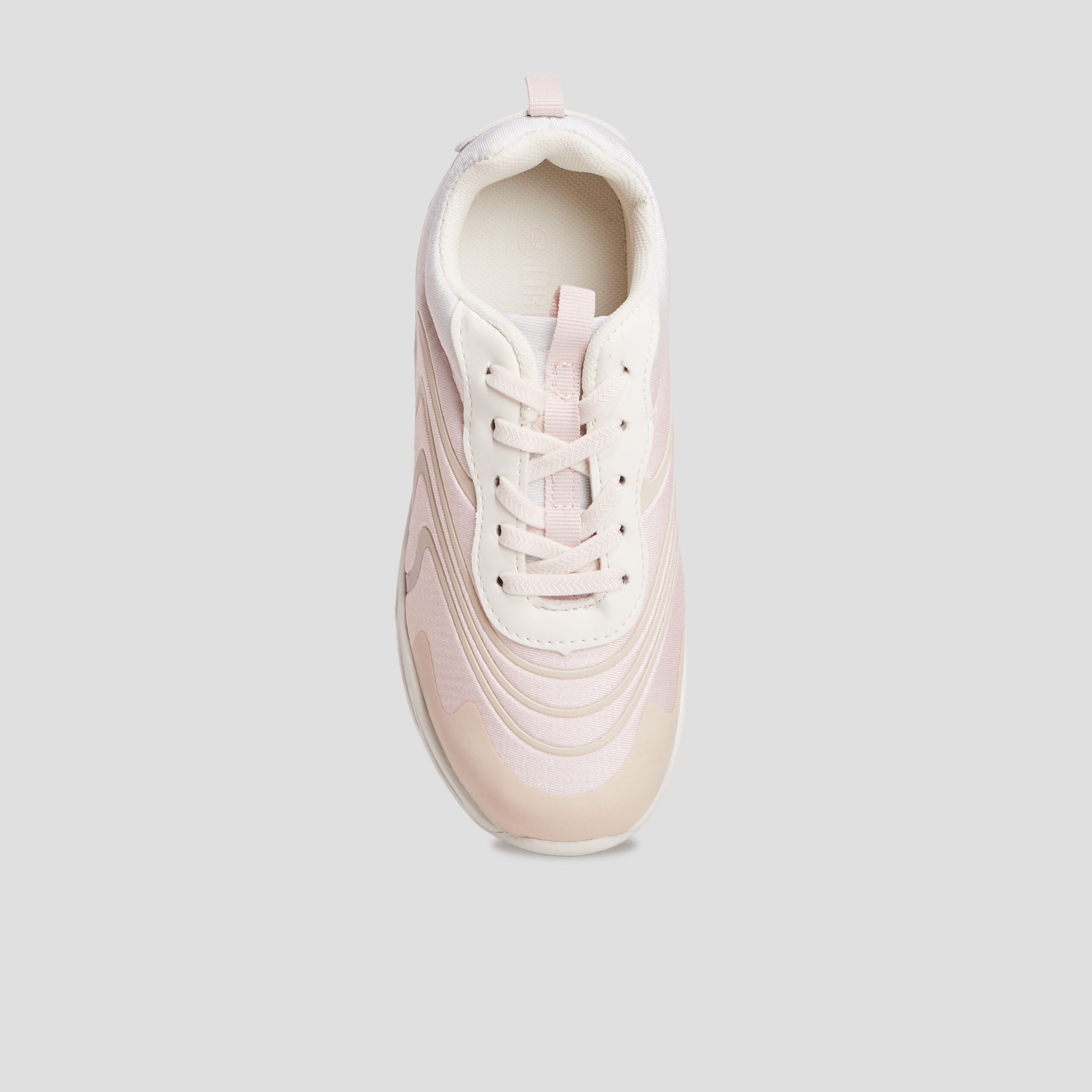 runnings a lacets rose pastel fille Runnings à lacets rose pastel fille
