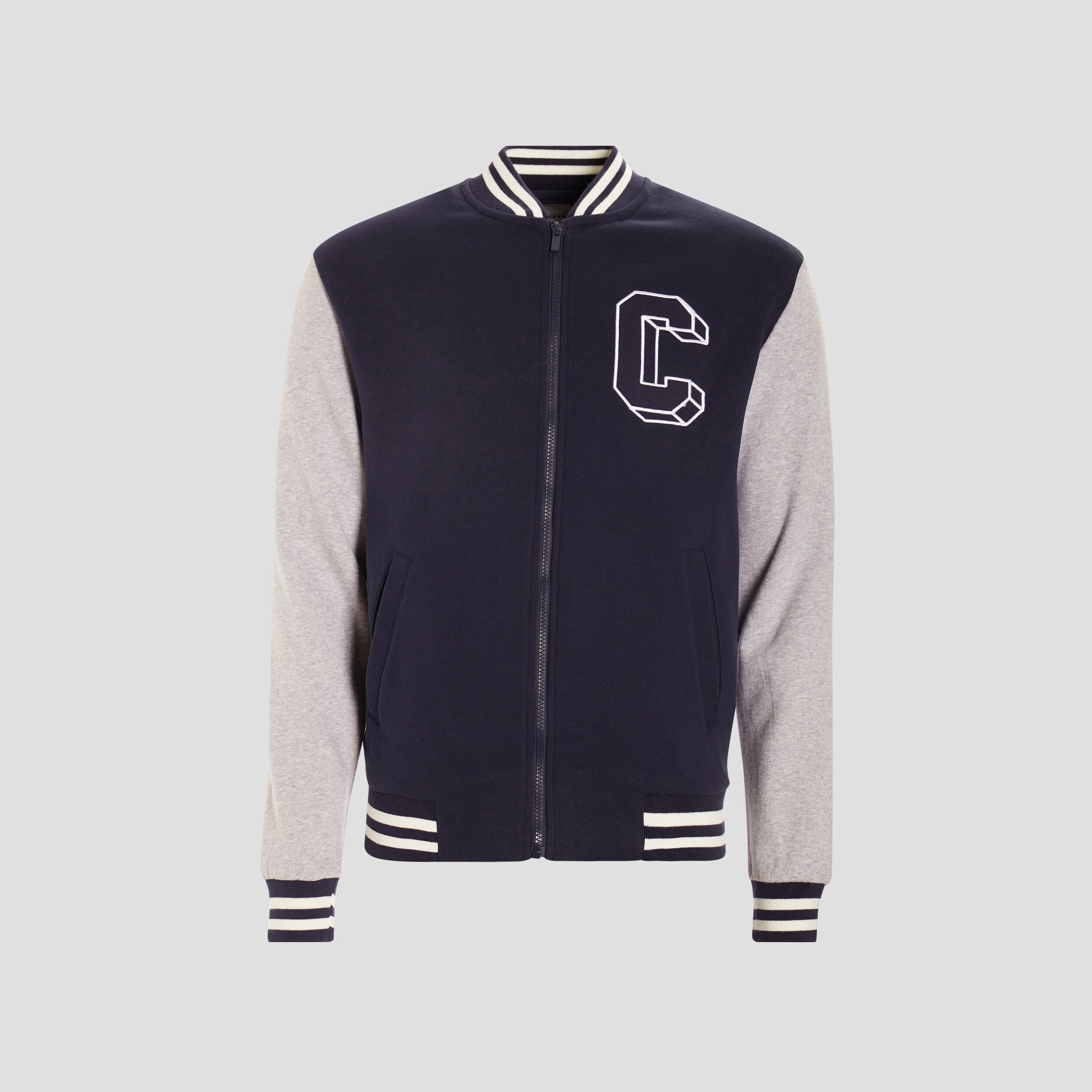 veste teddy creeks bleu marine homme Veste teddy Creeks bleu marine homme