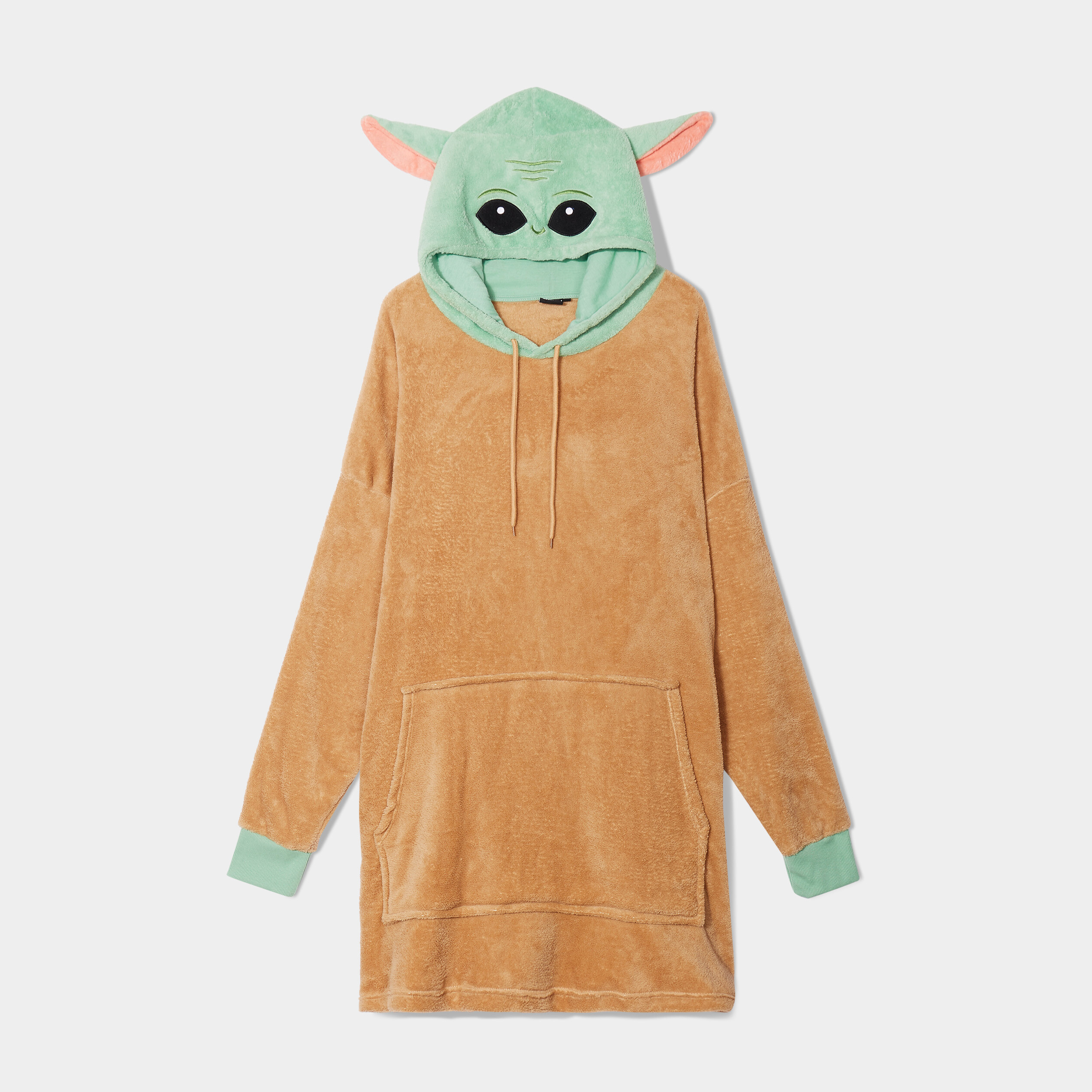 poncho plaid a capuche mandalorian sable homme Poncho plaid à capuche Mandalorian sable homme