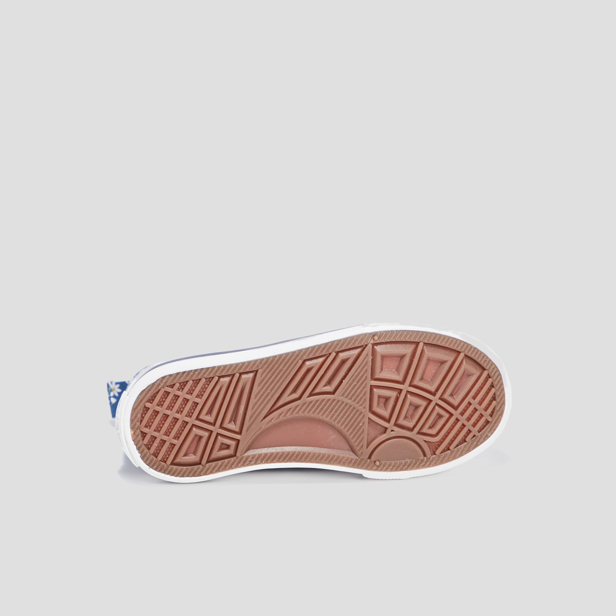Baskets montantes en toile bout renforc&eacute; bleu fille