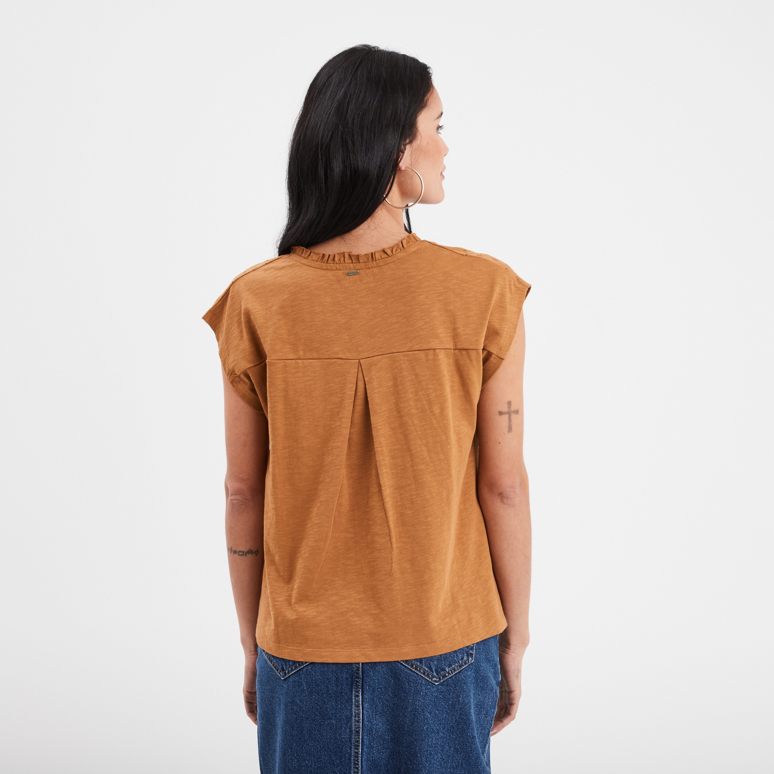 Tee shirt camel femme on sale