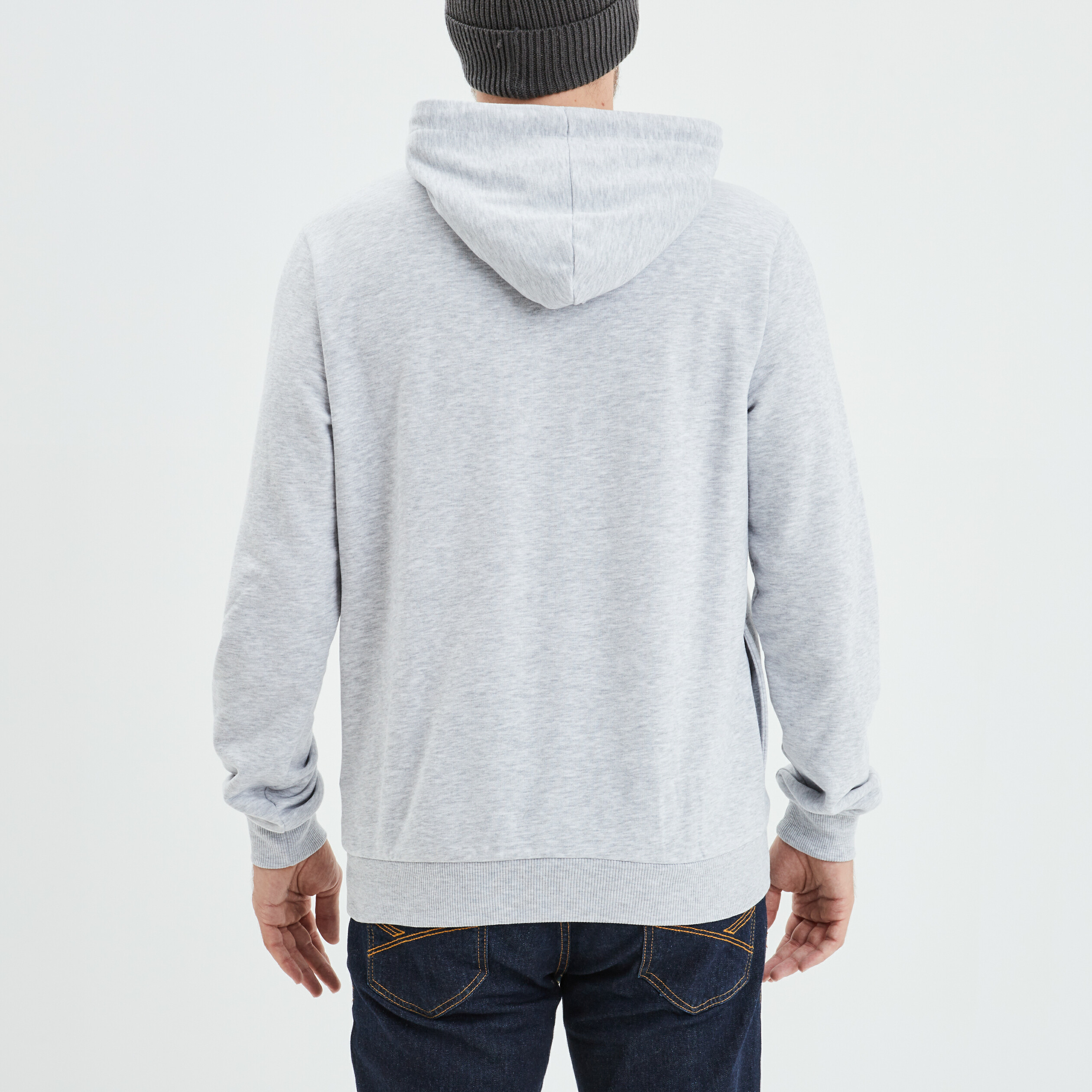 sweat a capuche hoodie goldorak gris homme Sweat à capuche hoodie Goldorak gris homme
