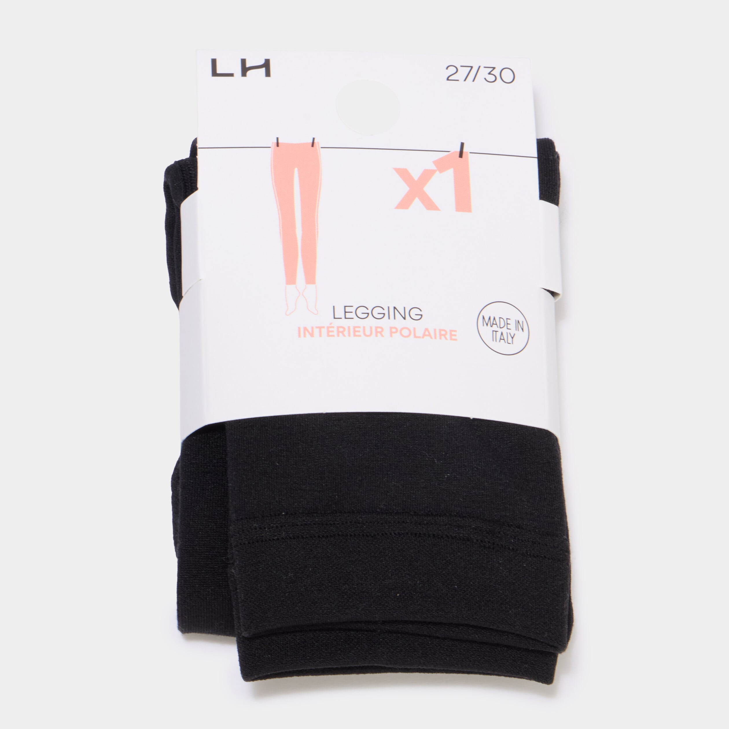Leggings noir fille