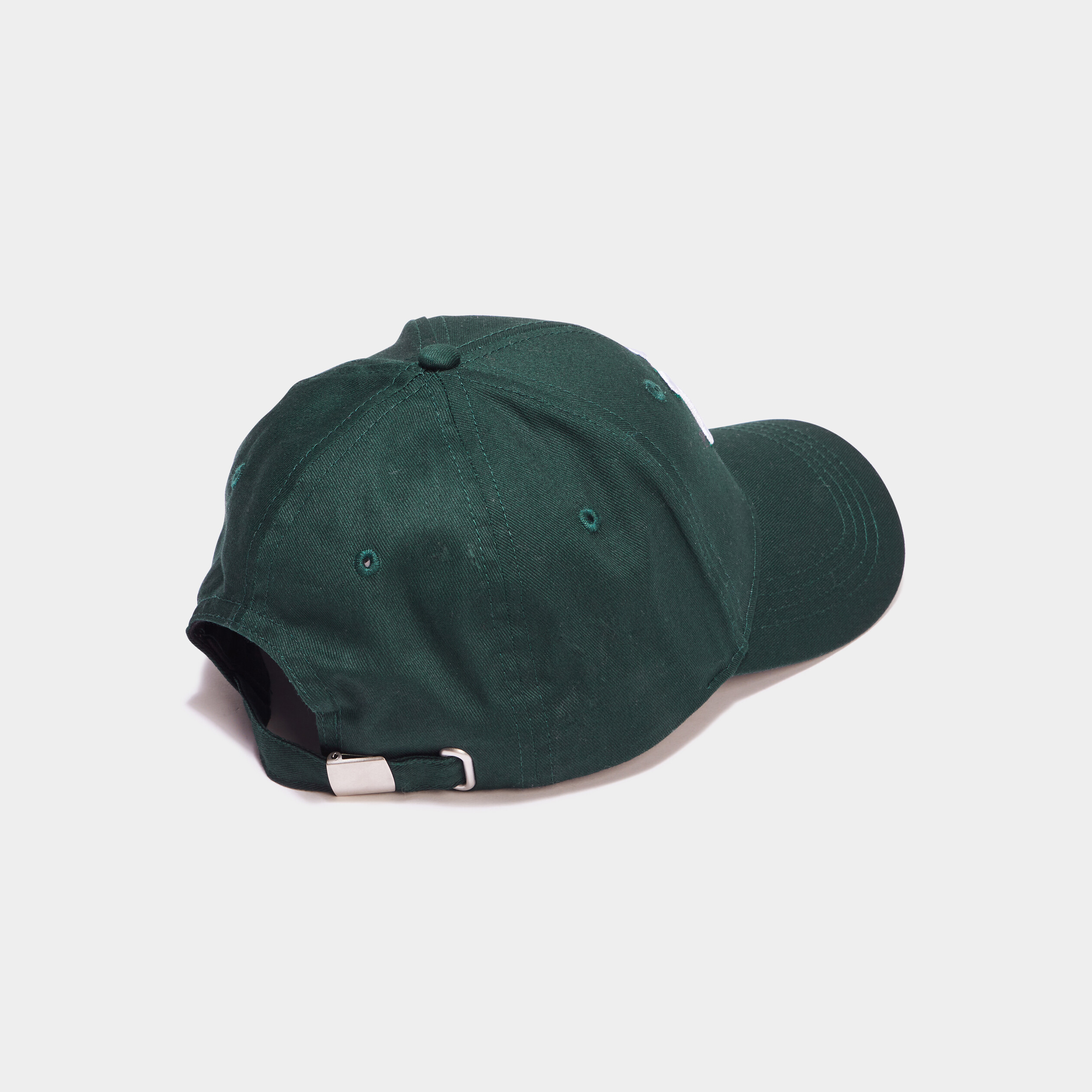 Casquette ajustable coton vert fonc&eacute; homme
