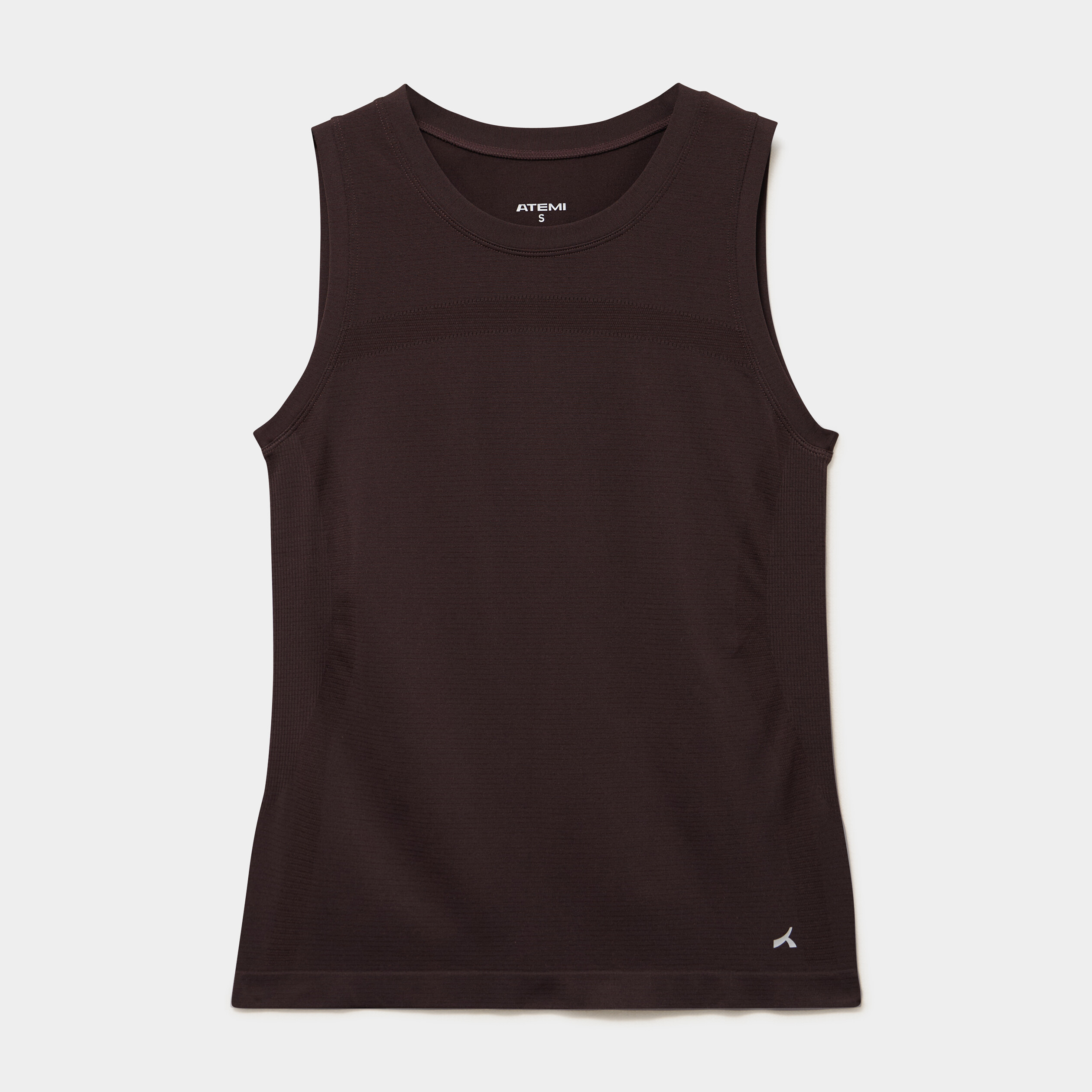 D&eacute;bardeur de sport fluide marron fonc&eacute; femme