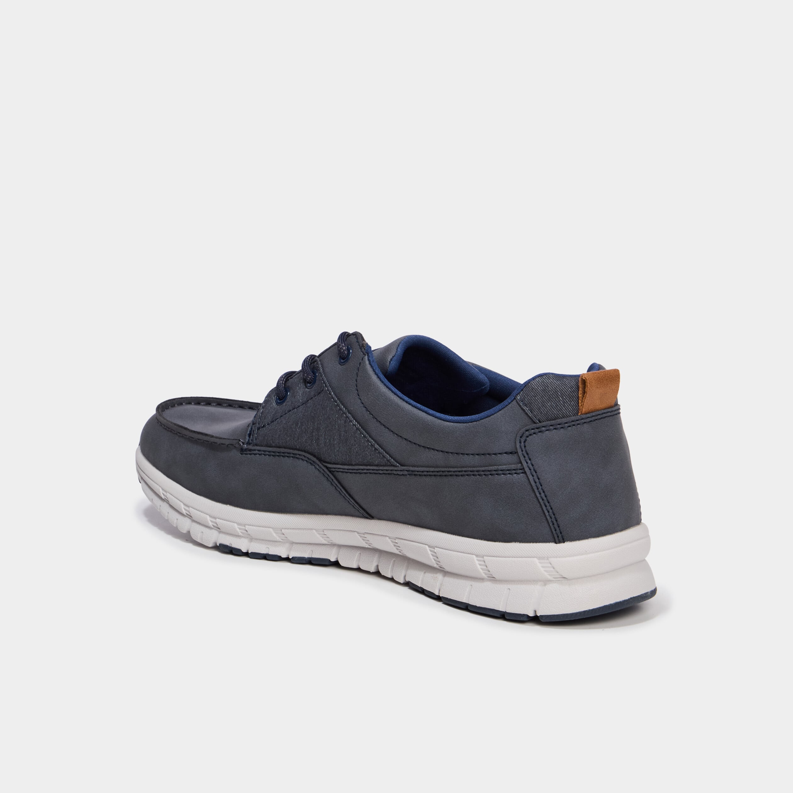 Chaussures &agrave; lacets bateau bleu homme