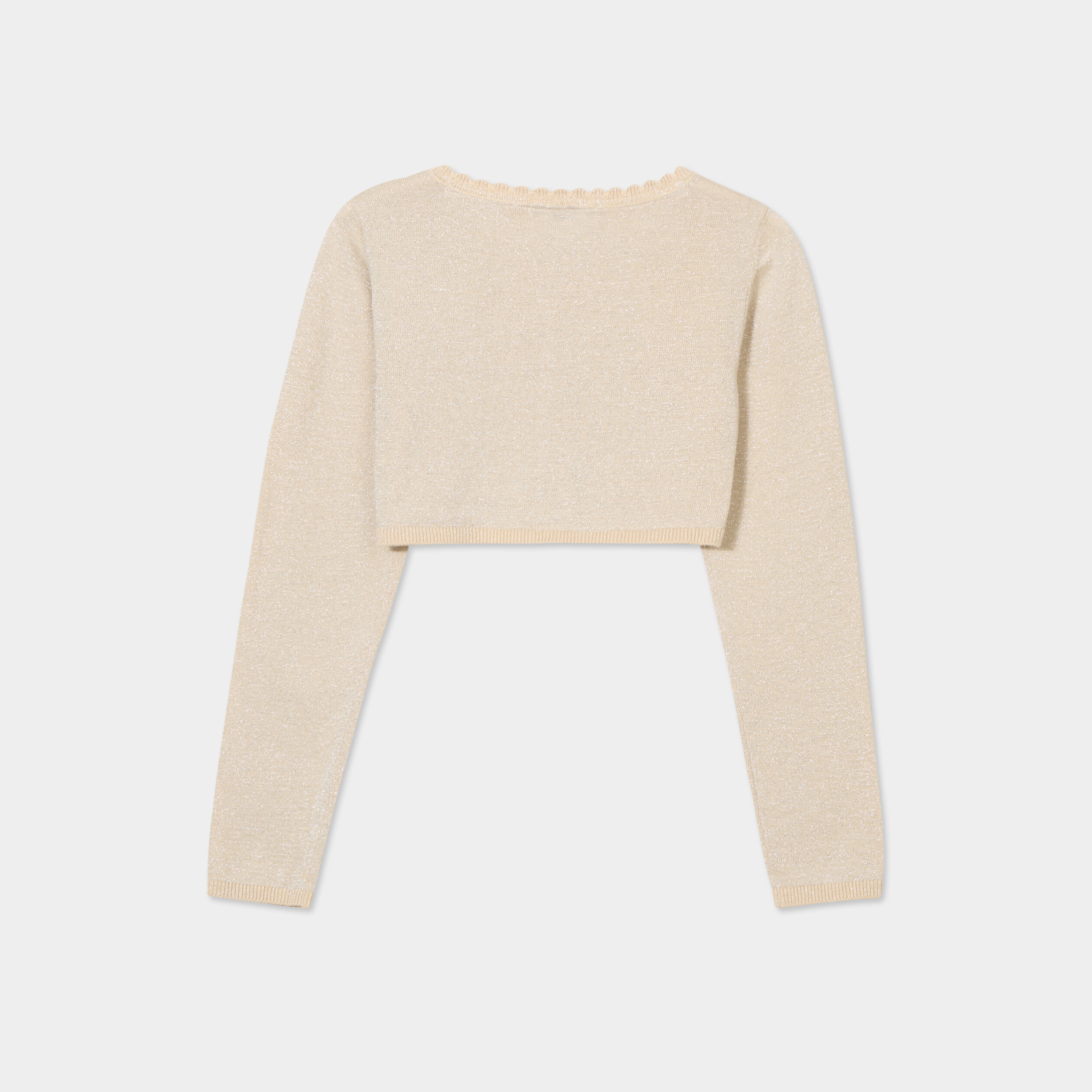 Gilet Court Fille Chic Élégant - Veste Légère Manches Courtes Printemps Été Mariage
