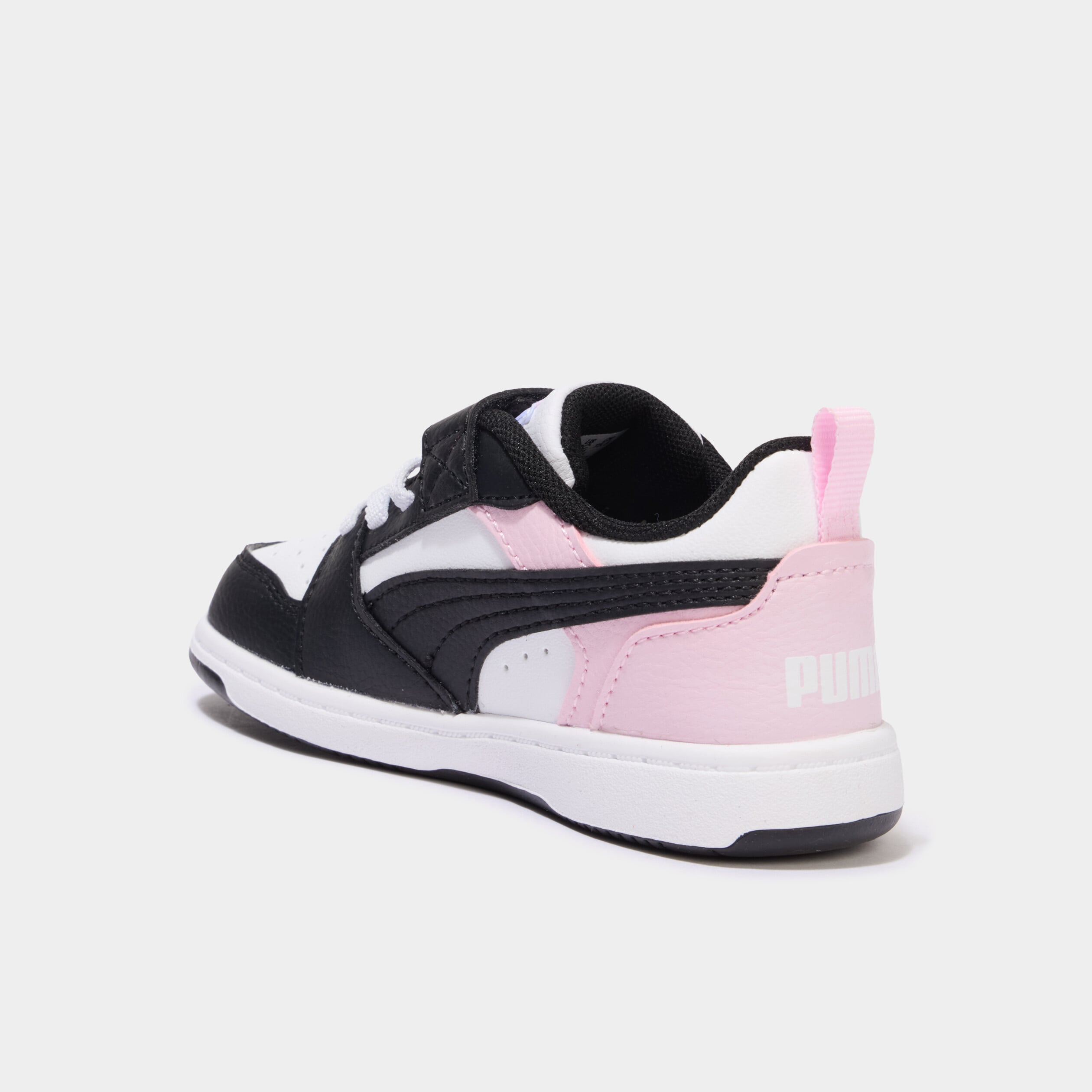 Sneakers &agrave; lacets Puma Rebound V6 noir fille