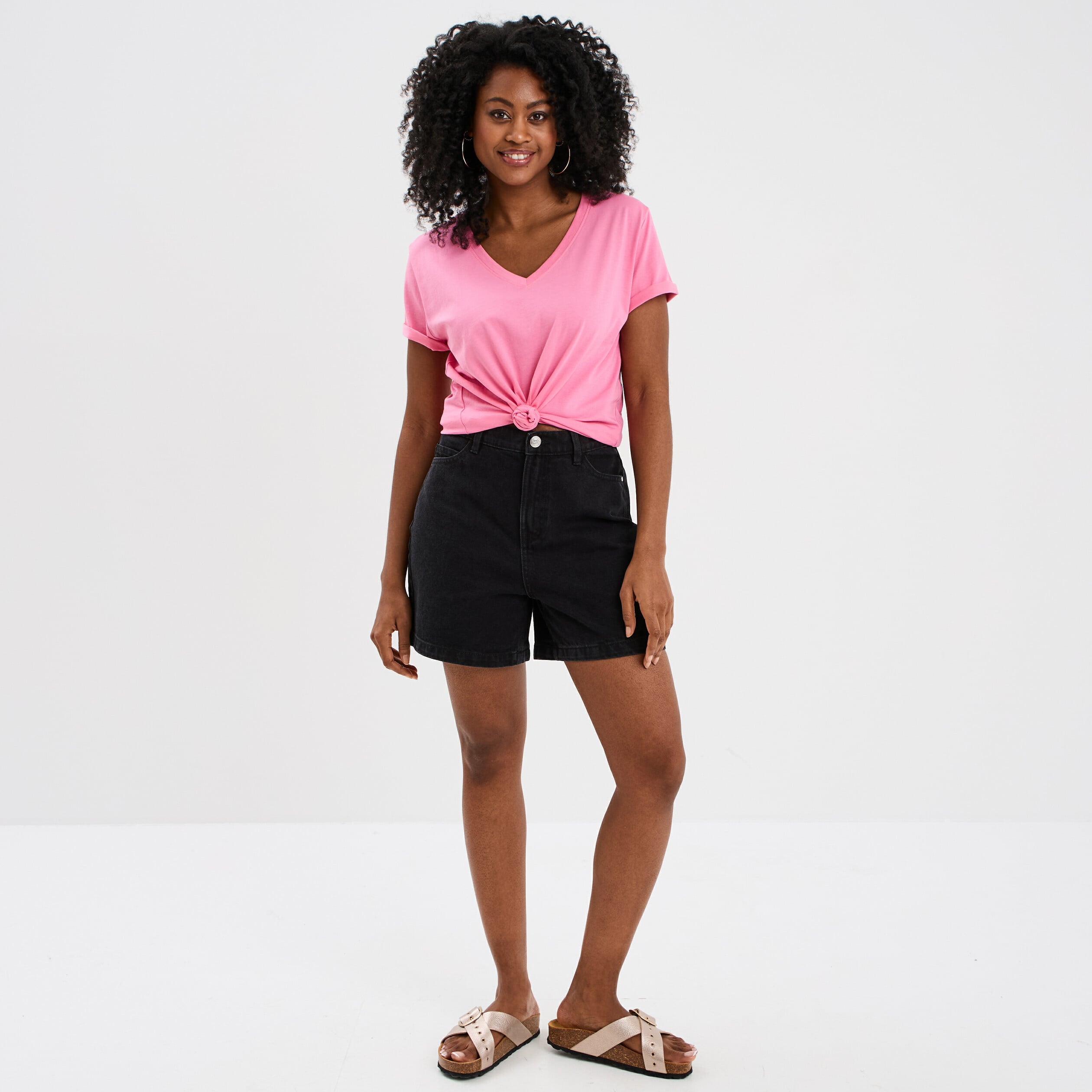 T-shirt Manches Longues Victoria's Secret Big Dog - Multicolore Rose, Neuf Avec étiquettes