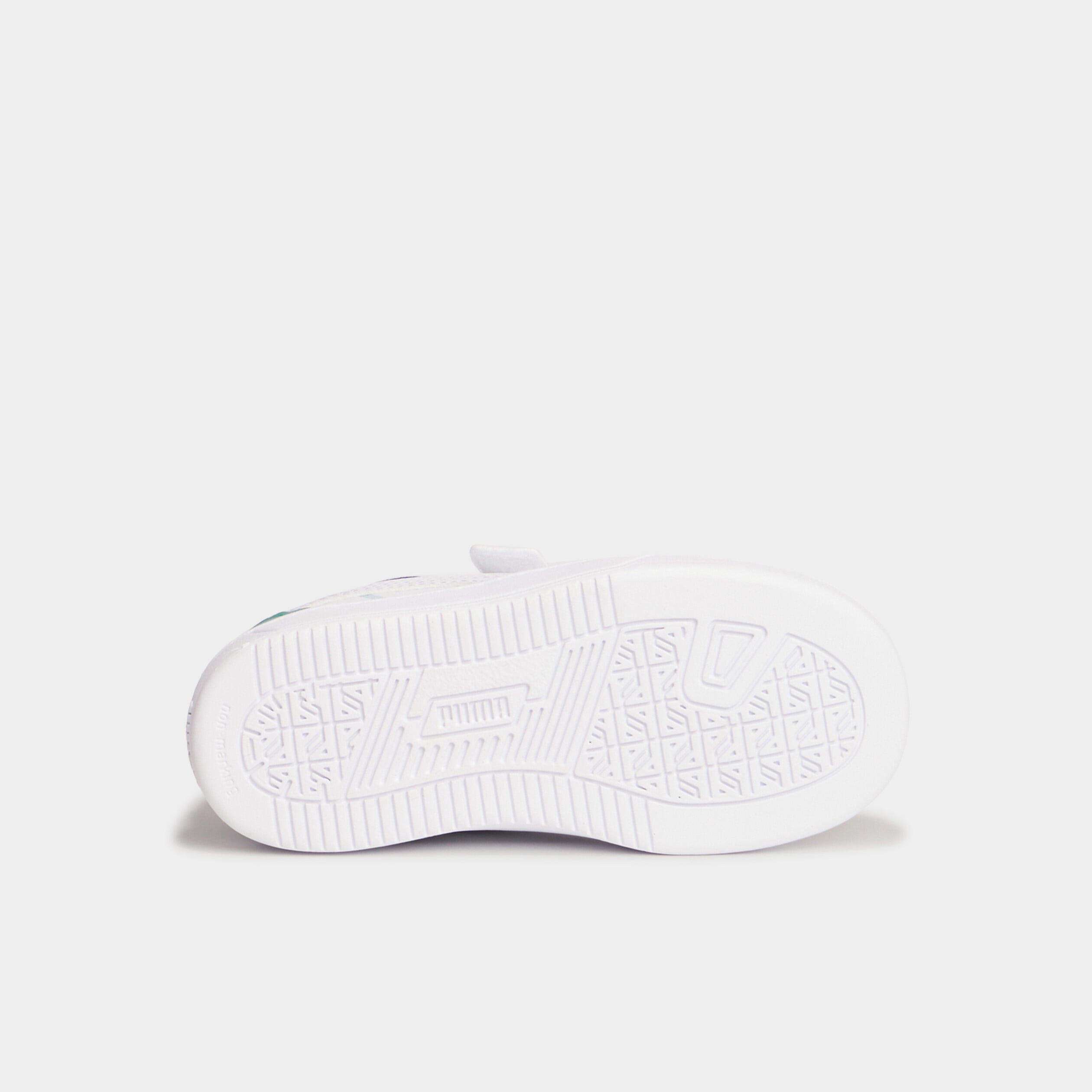 Tennis basses &agrave; scratchs Puma Caven 2.0 blanc gar&ccedil;on