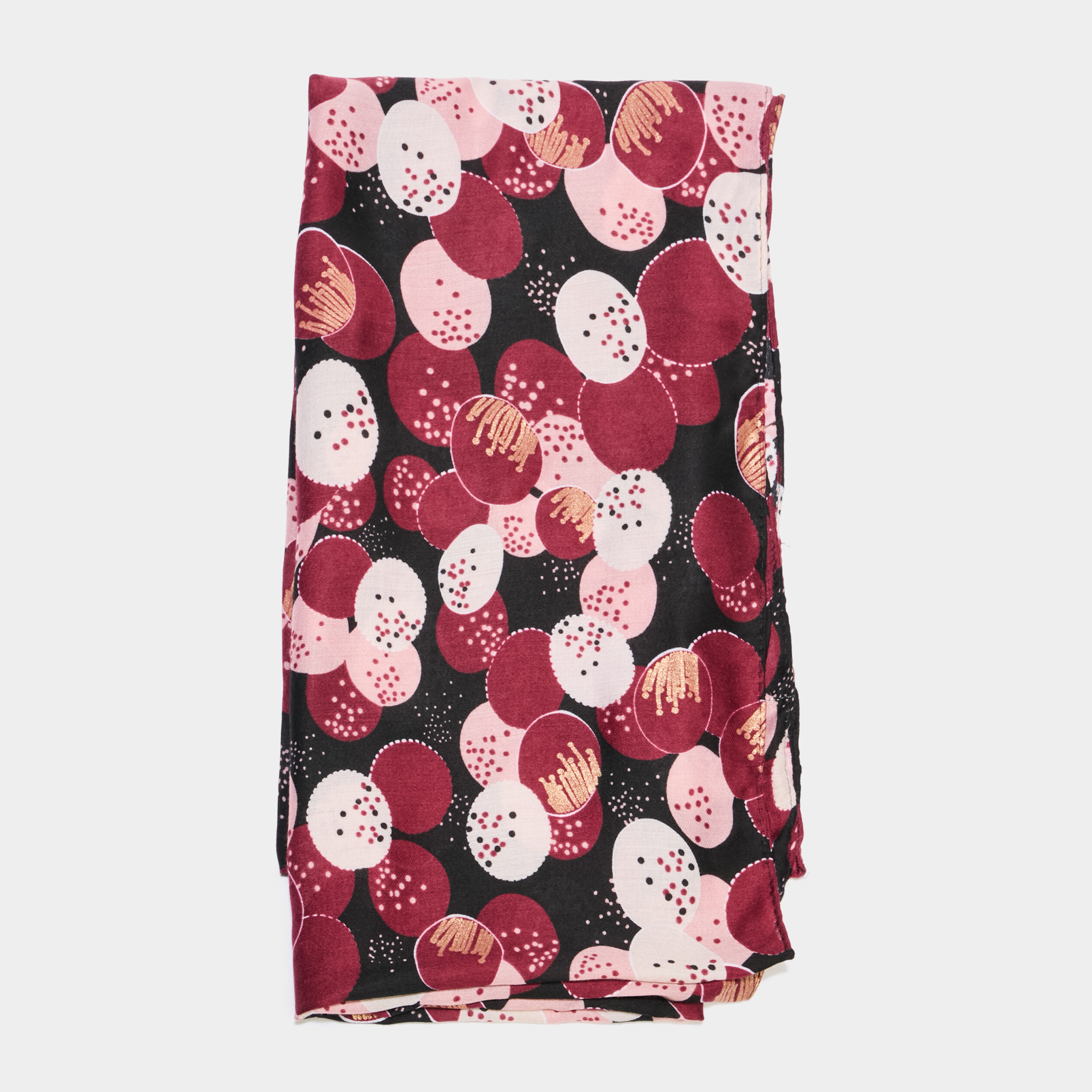 foulard rose femme Foulard rose femme