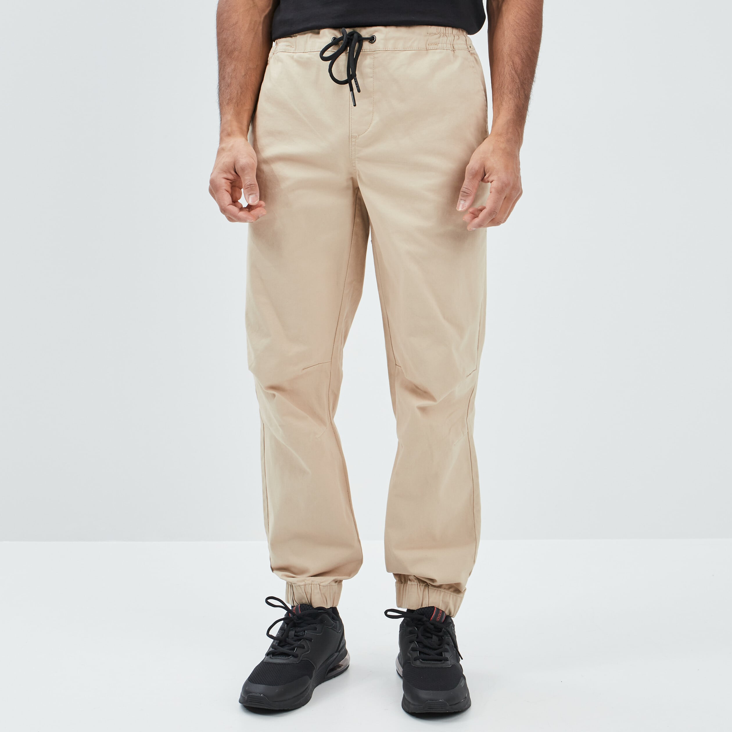 Pantalon jogpant sable homme