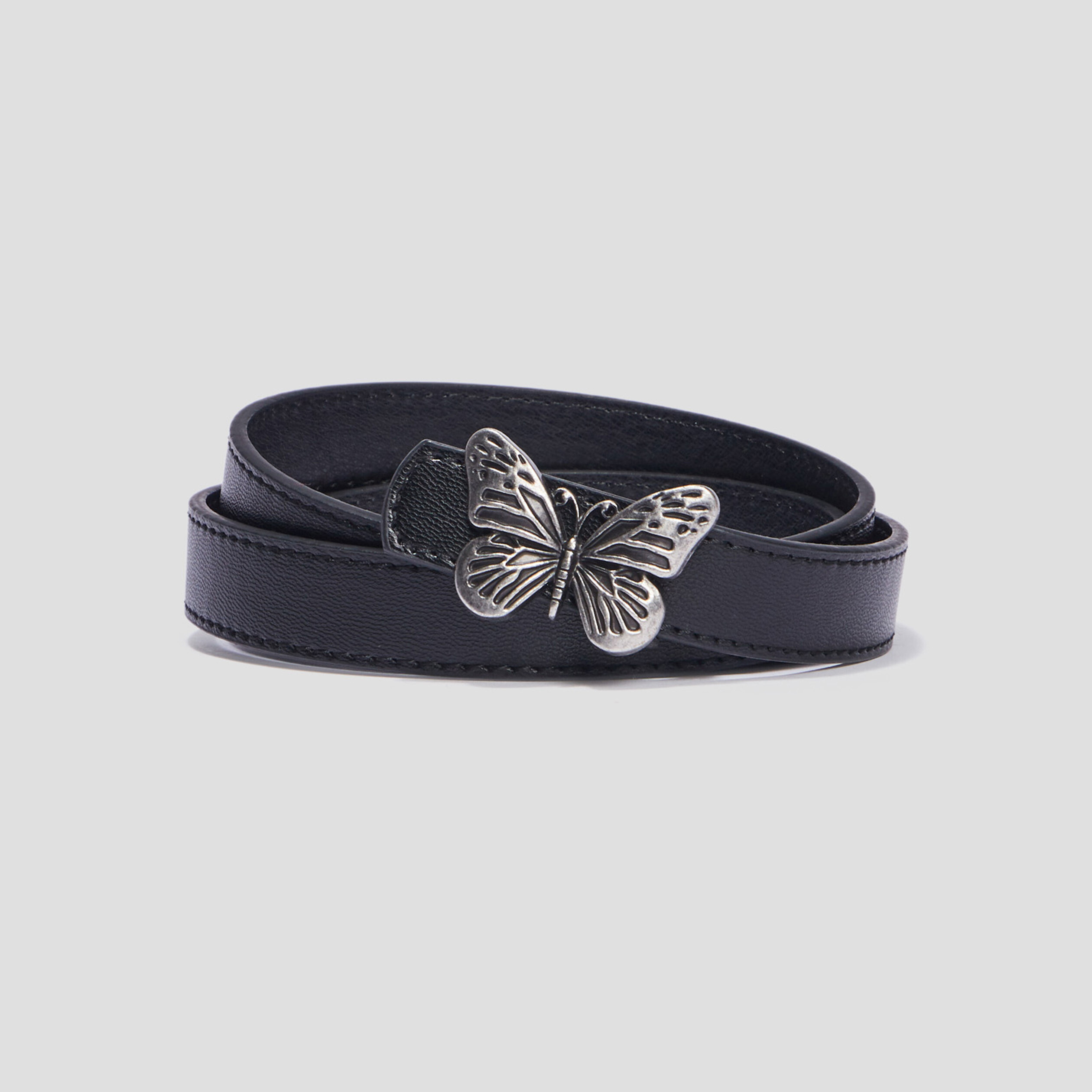 ceinture avec boucle papillon noir fille Ceinture avec boucle papillon noir fille
