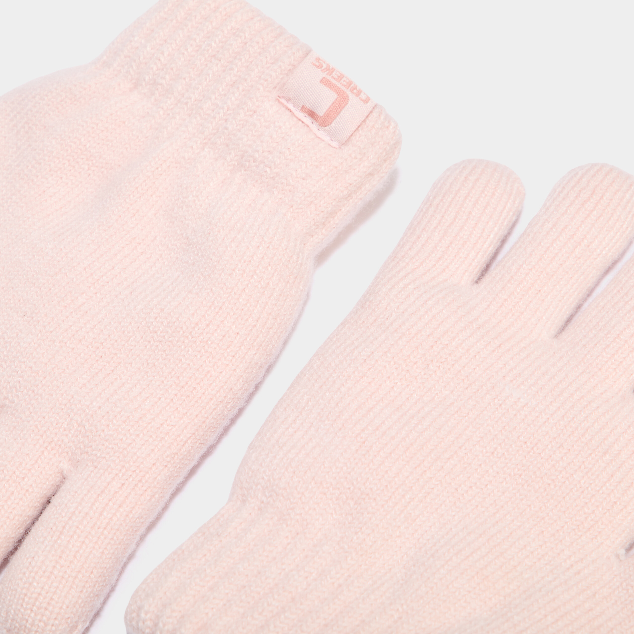 Gants rose clair fille