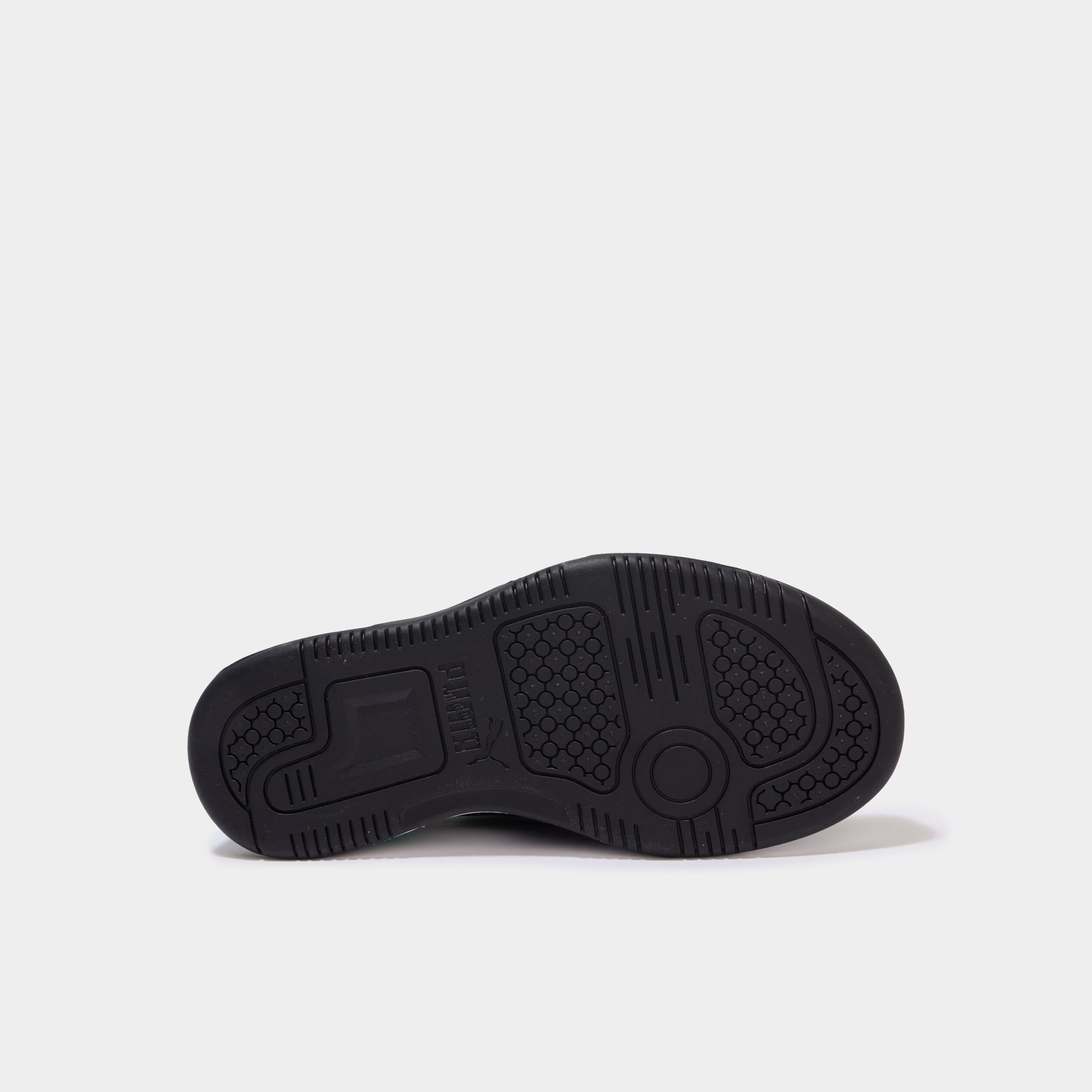 Tennis scratchs &agrave; lacets Puma Rebound V6 vert clair fille