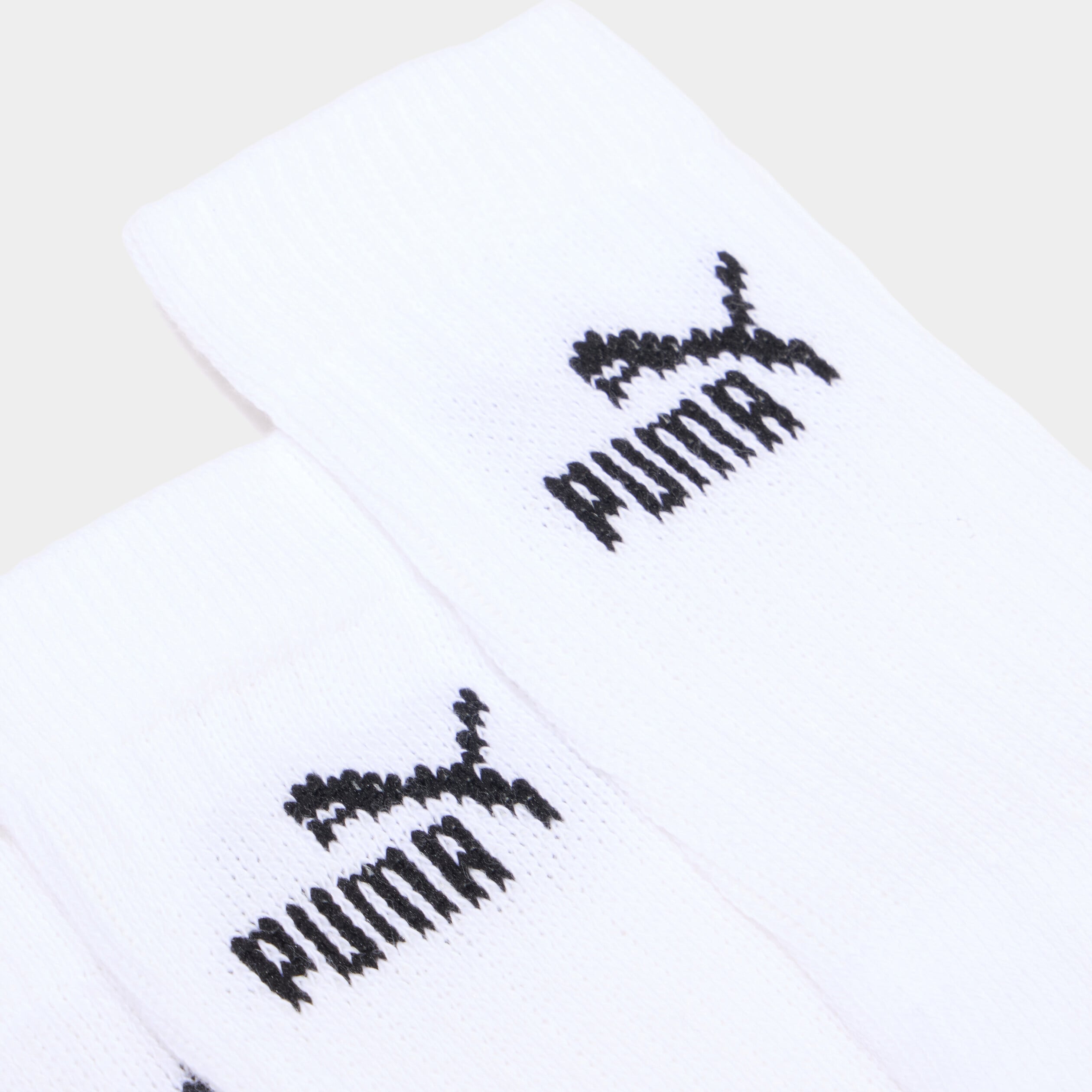 Lot 3 paires chaussettes Puma blanc gar&ccedil;on