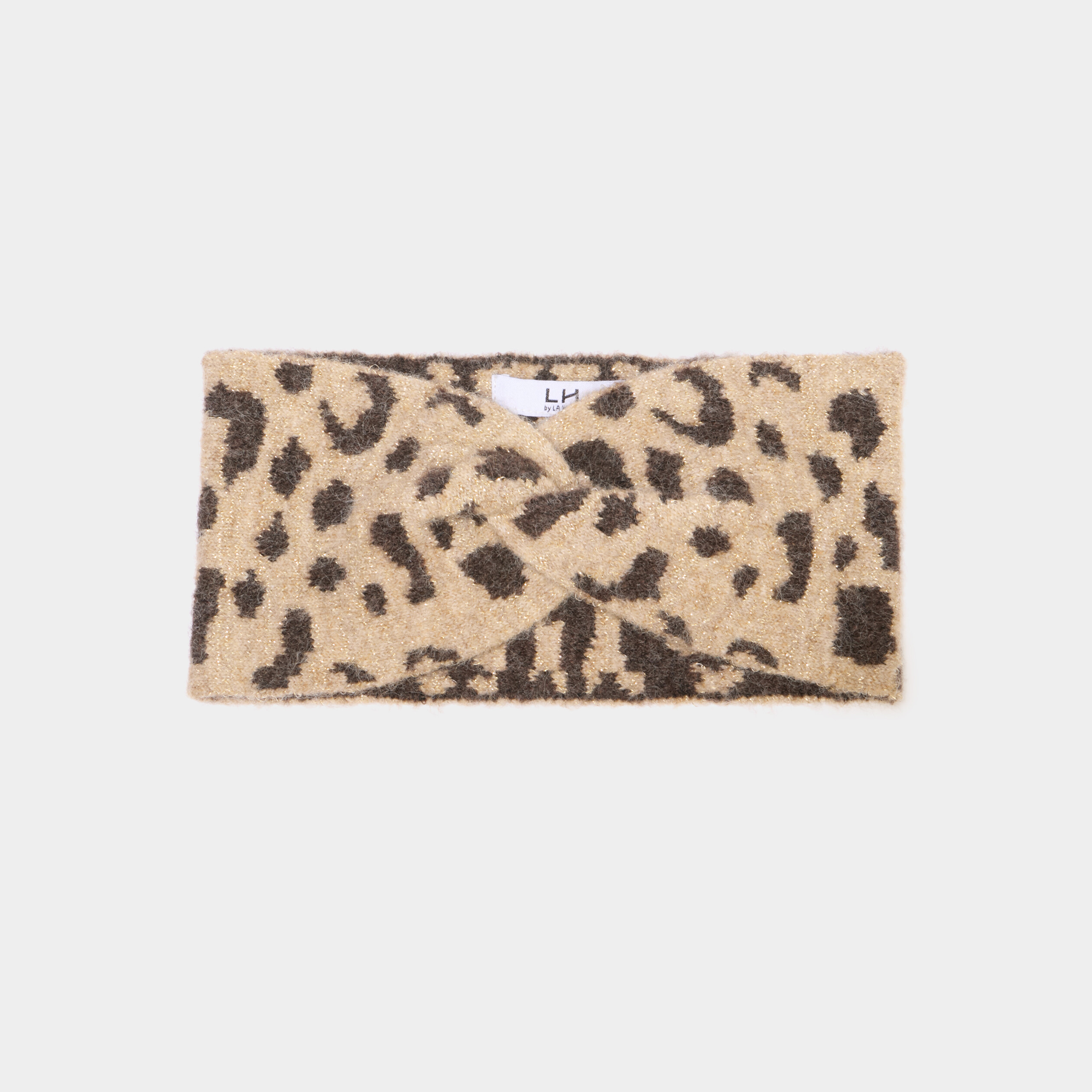 Bandeau effet nou&eacute; sable femme