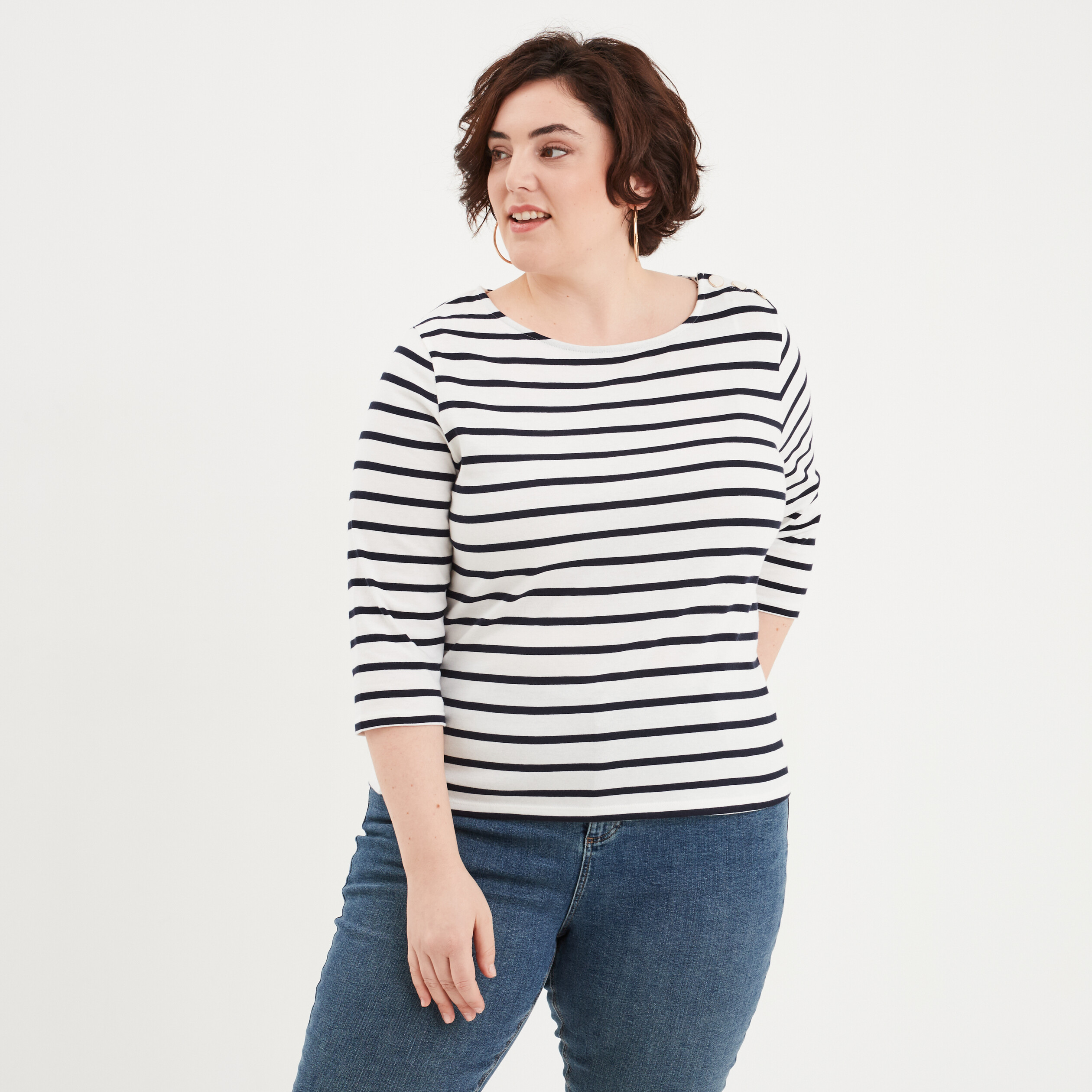 Marinière femme grande taille deals