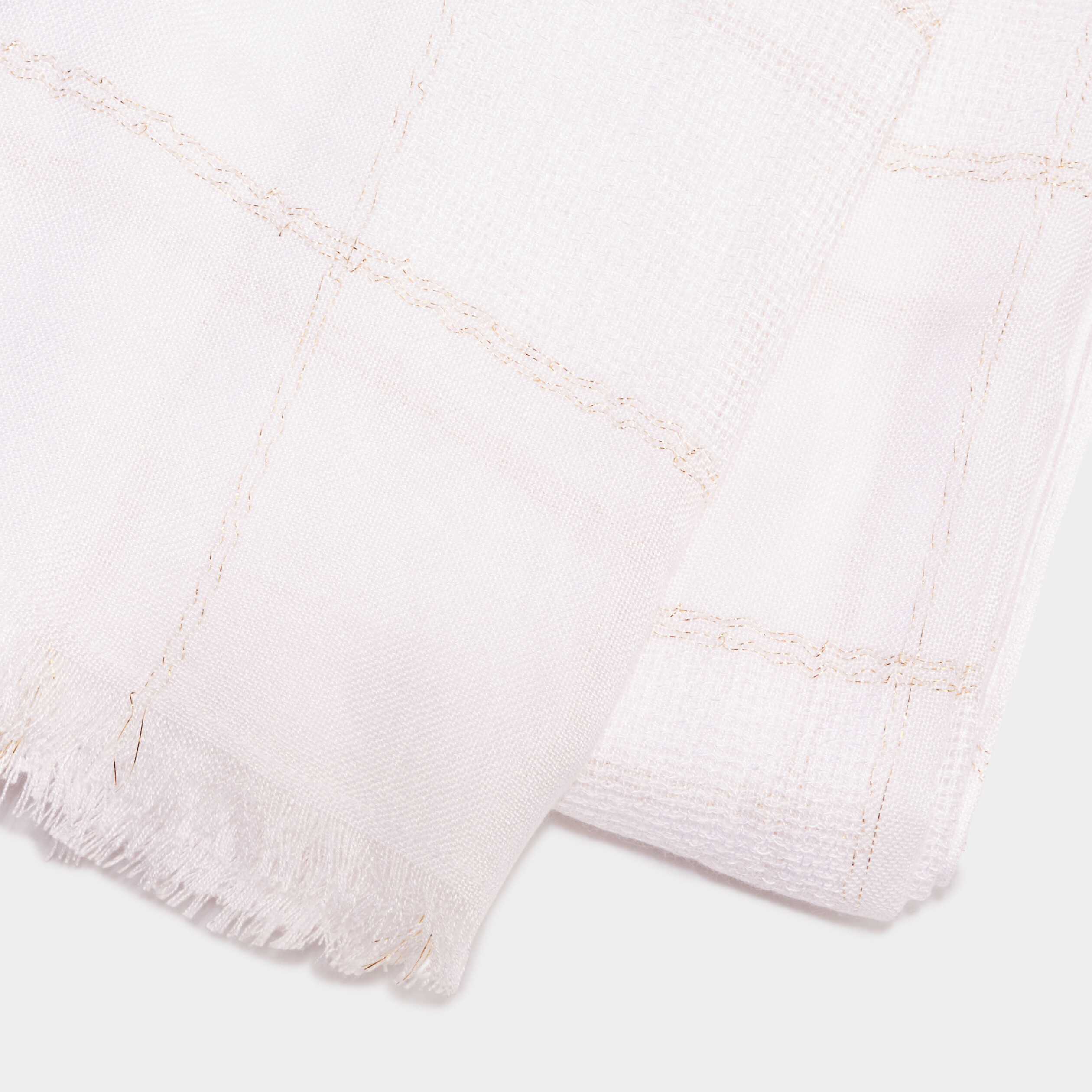 Foulard ivoire femme