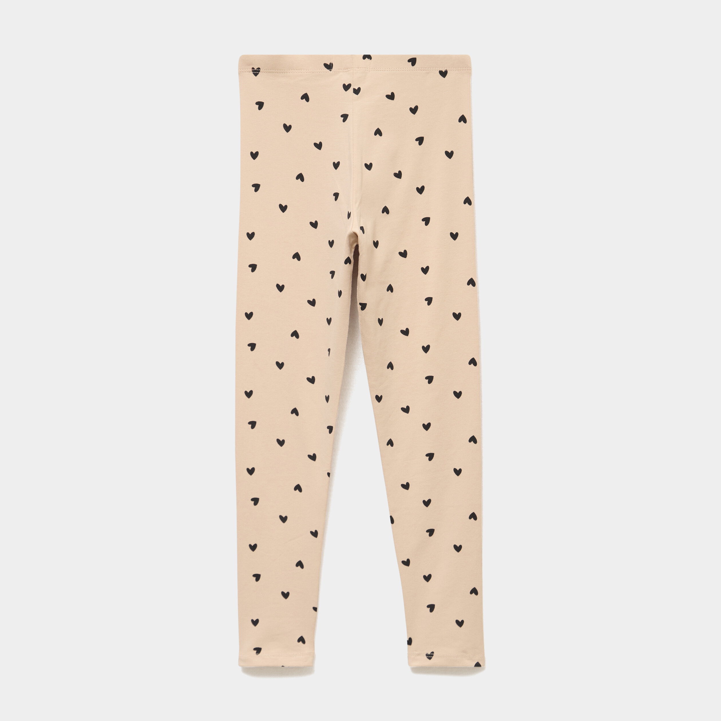 Legging taille &eacute;lastiqu&eacute;e coton ficelle fille