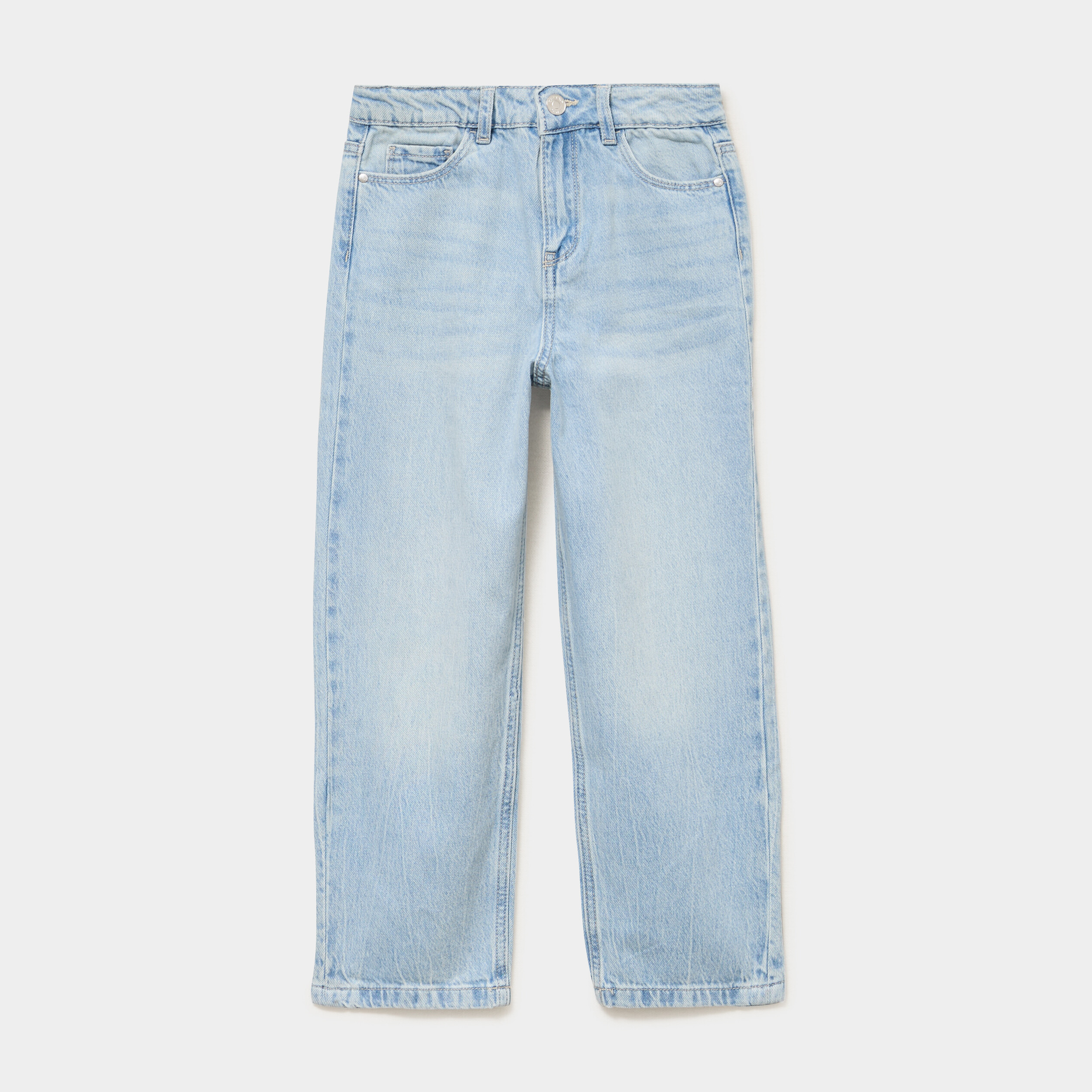 Jean regular 5 poches coton denim triple stone fille