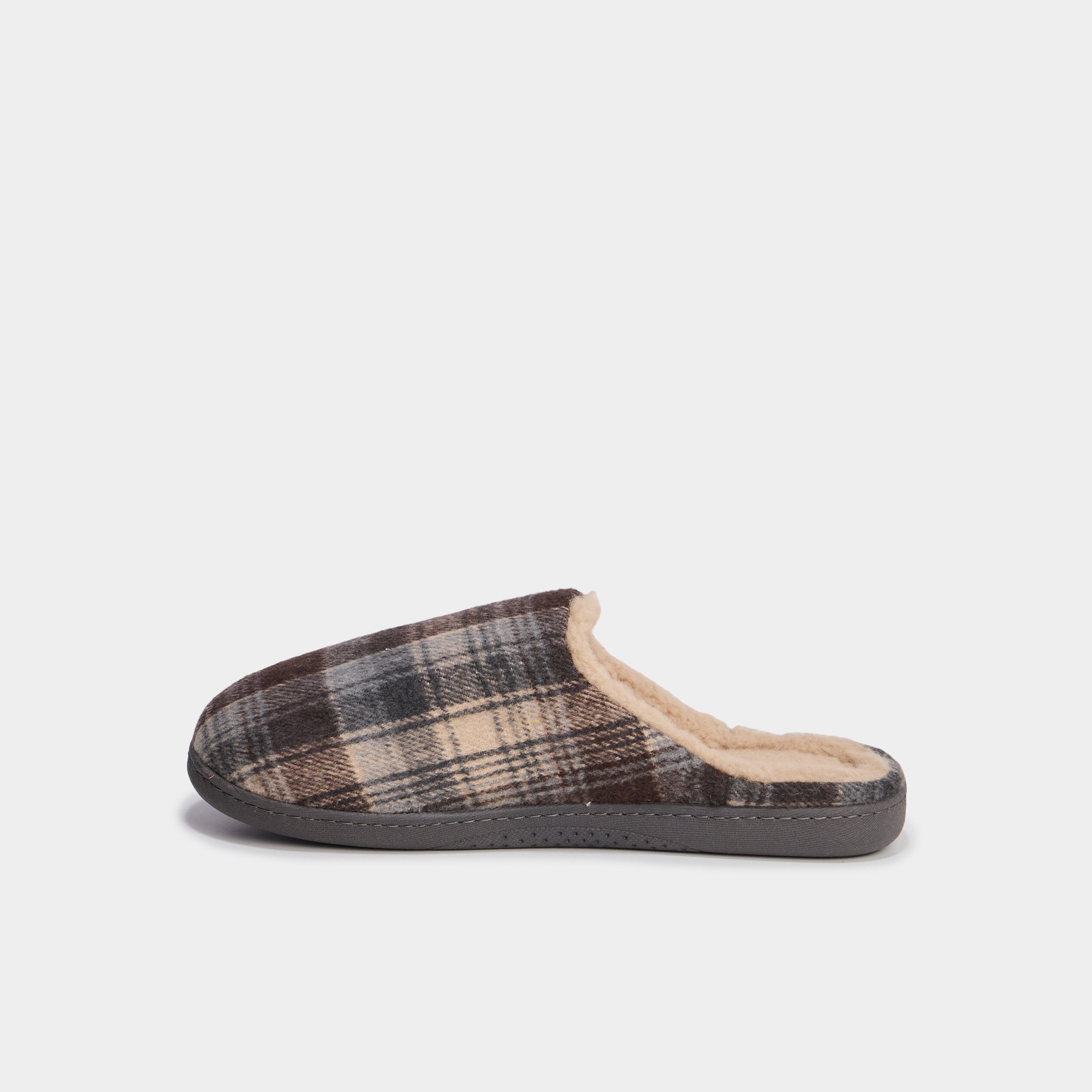chaussons mules isotoner ergonomie sable homme Chaussons mules Isotoner Ergonomie sable homme