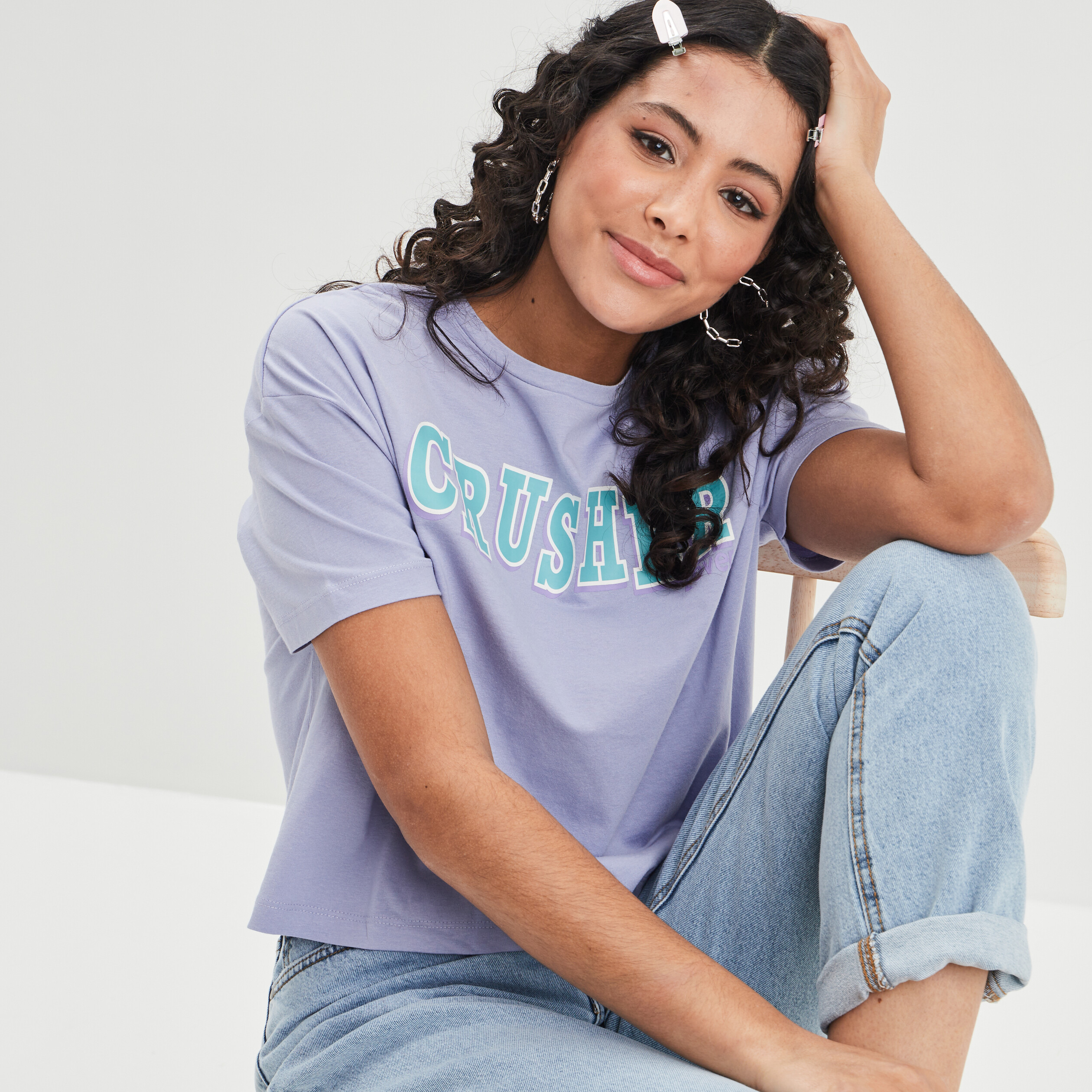 Tee shirt top creeks femme