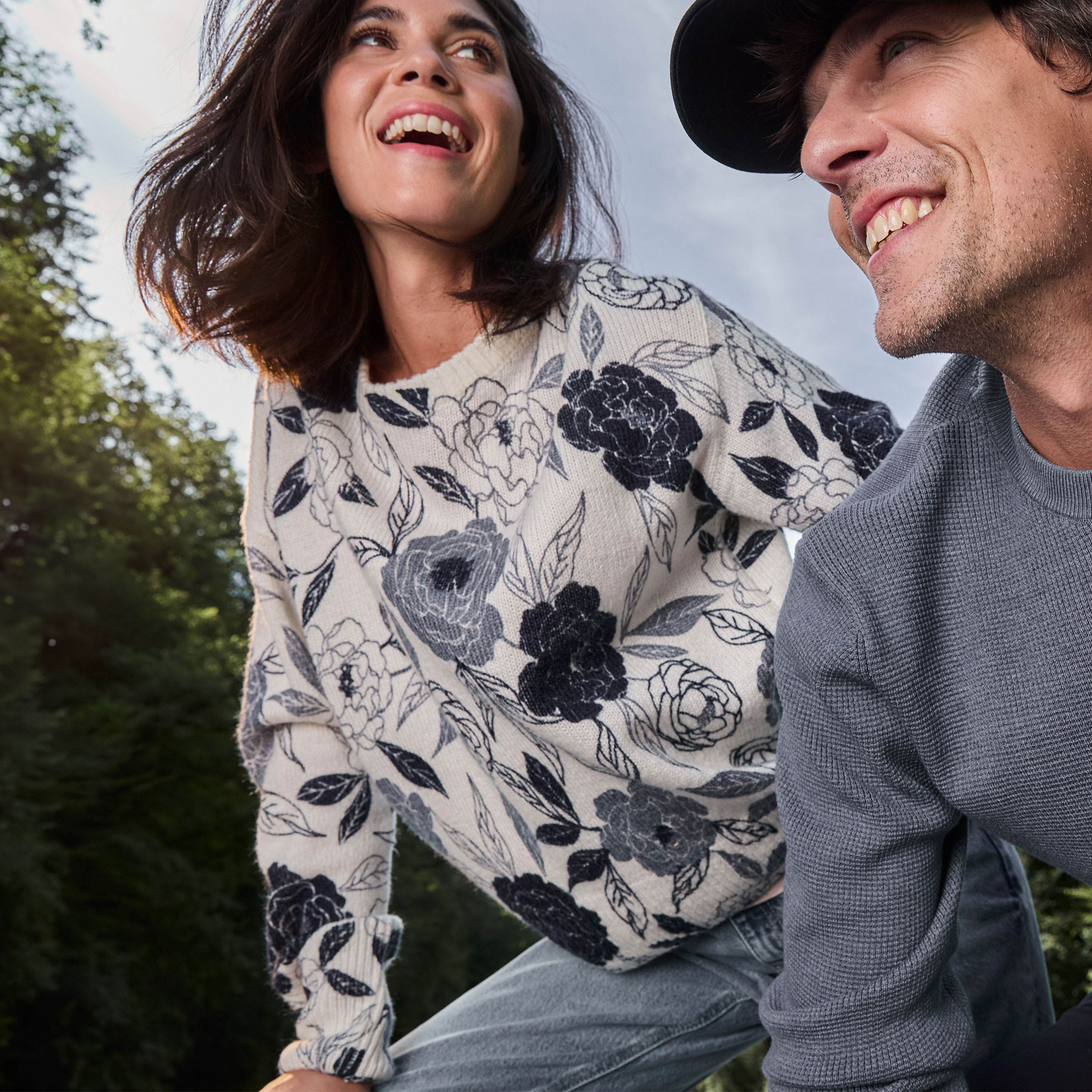 pull col rond manches longues bleu femme Pull col rond manches longues bleu femme