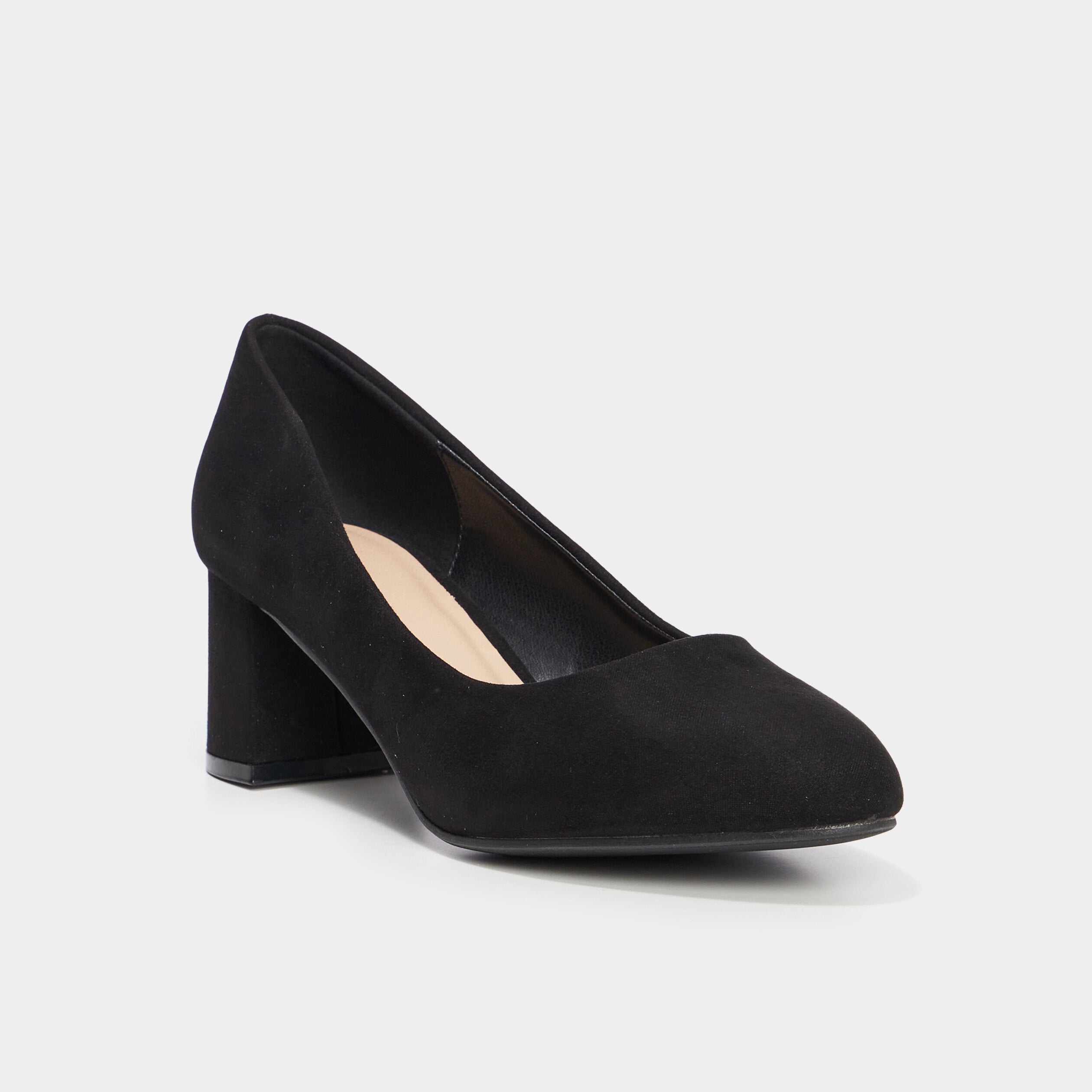 Escarpins &agrave; talons noir femme