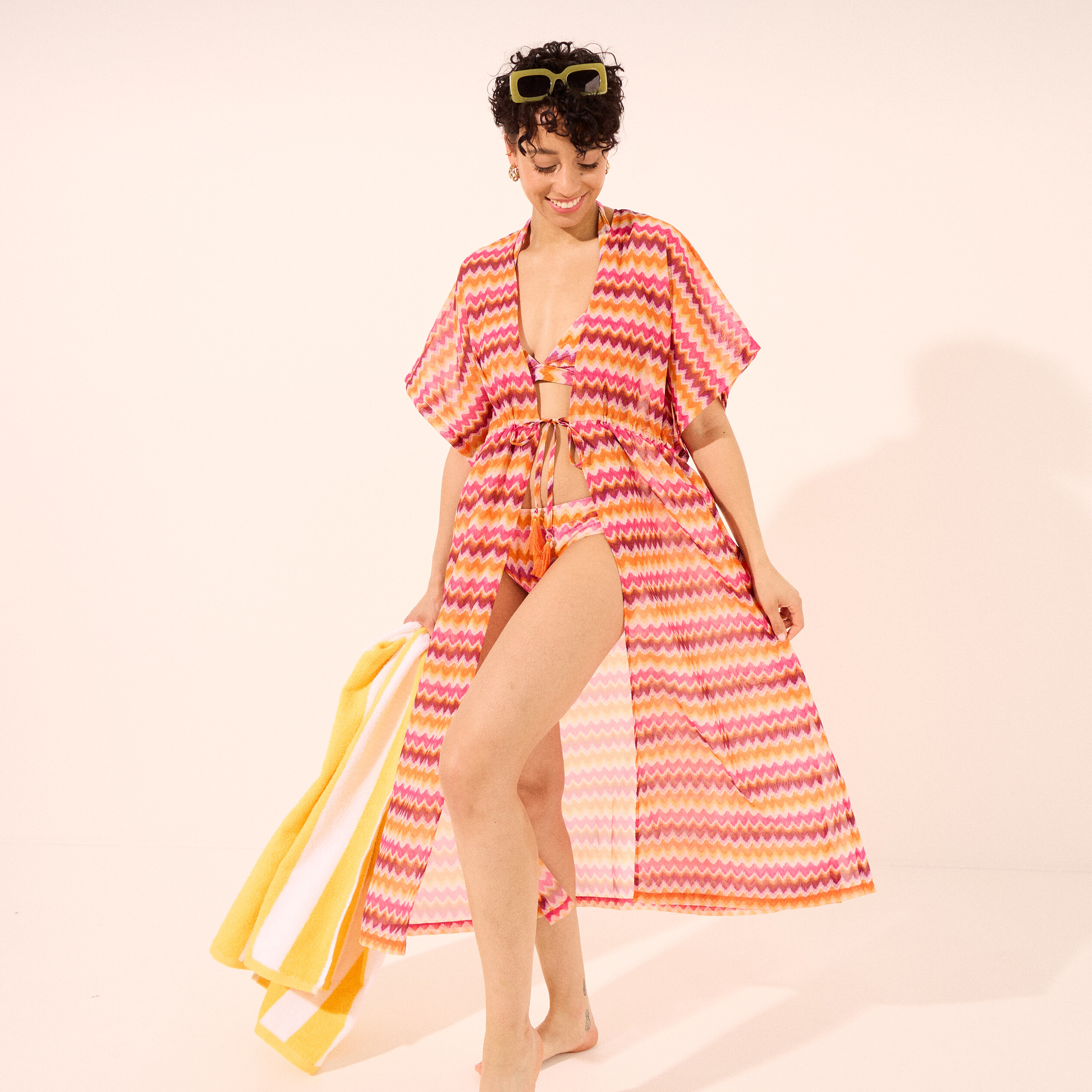 robe de plage longue multicolore femme Robe de plage longue multicolore femme