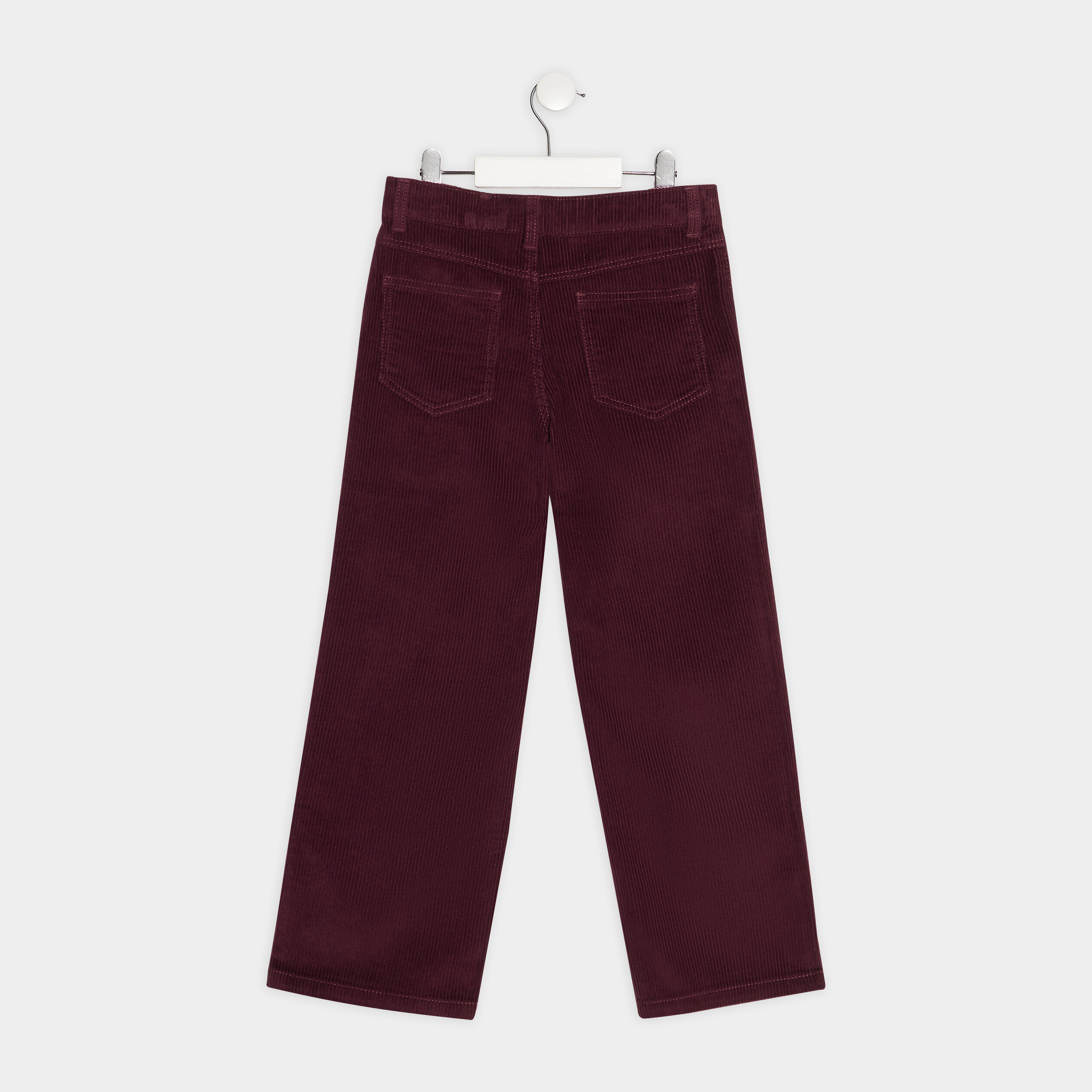 Jean Fille à Jambes Larges - Coupe Vintage Décontractée - Taille Élastique - Style Streetwear Denim
