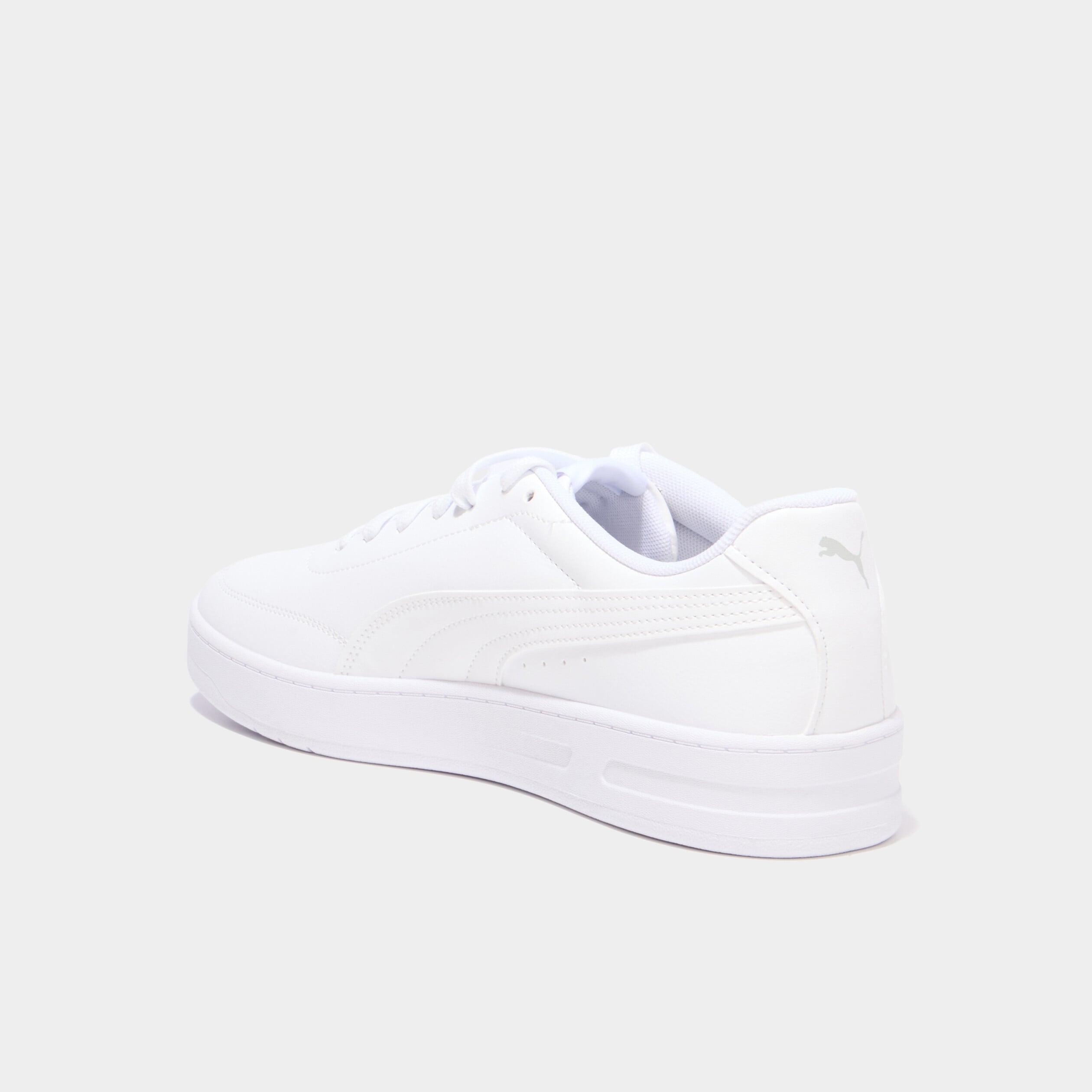 Tennis basses Puma Court Classic Clean blanc homme