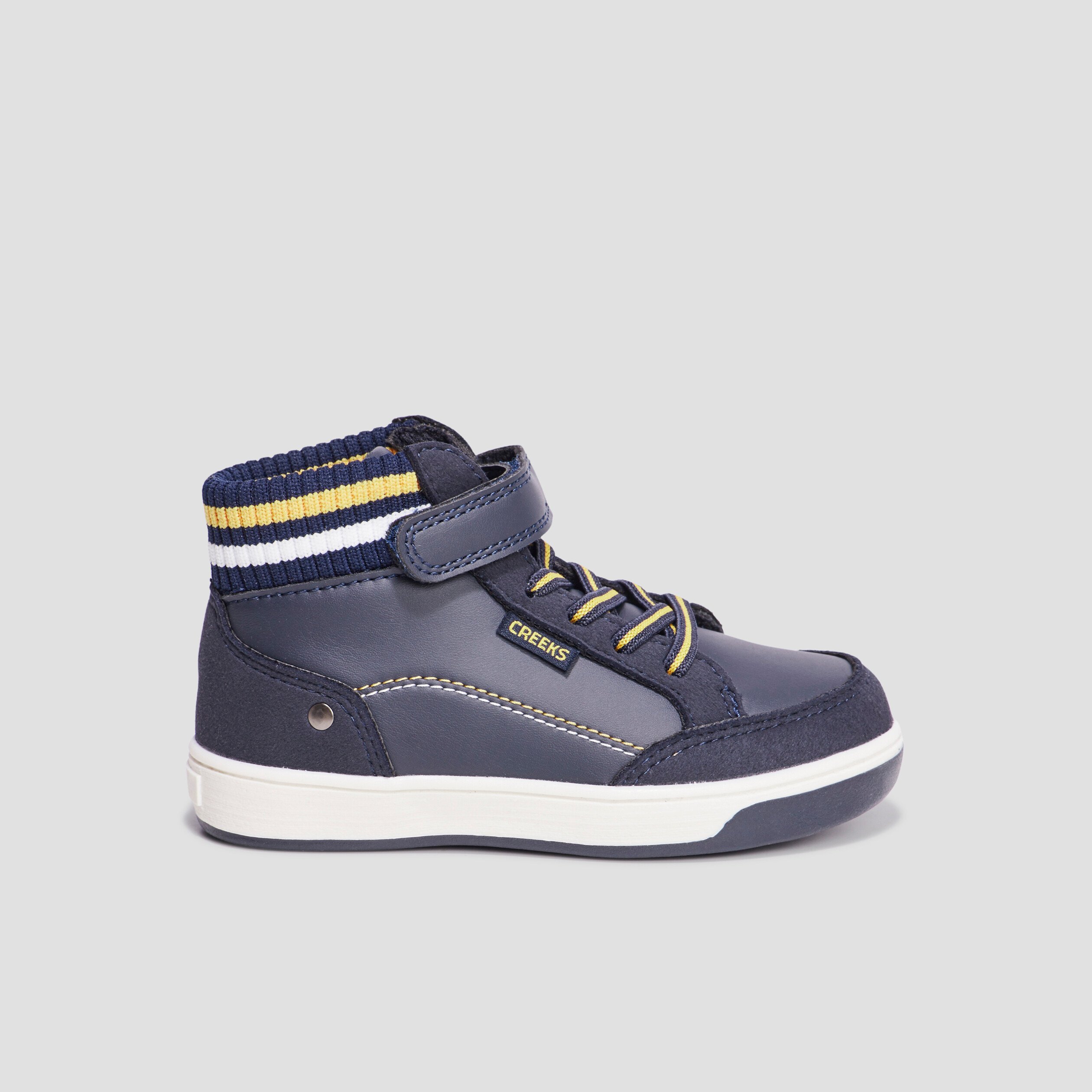 baskets montantes creeks kaby bleu marine garcon Baskets montantes Creeks Kaby bleu marine garçon