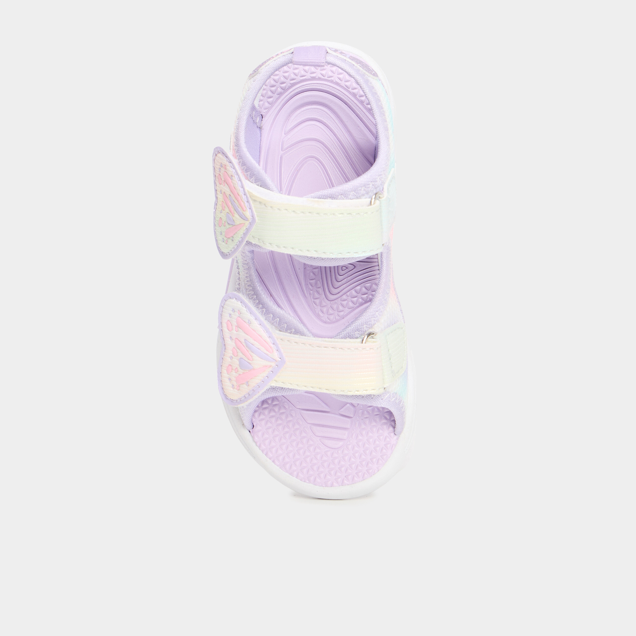 sandales semelles lumineuses violet clair fille Sandales semelles lumineuses violet clair fille