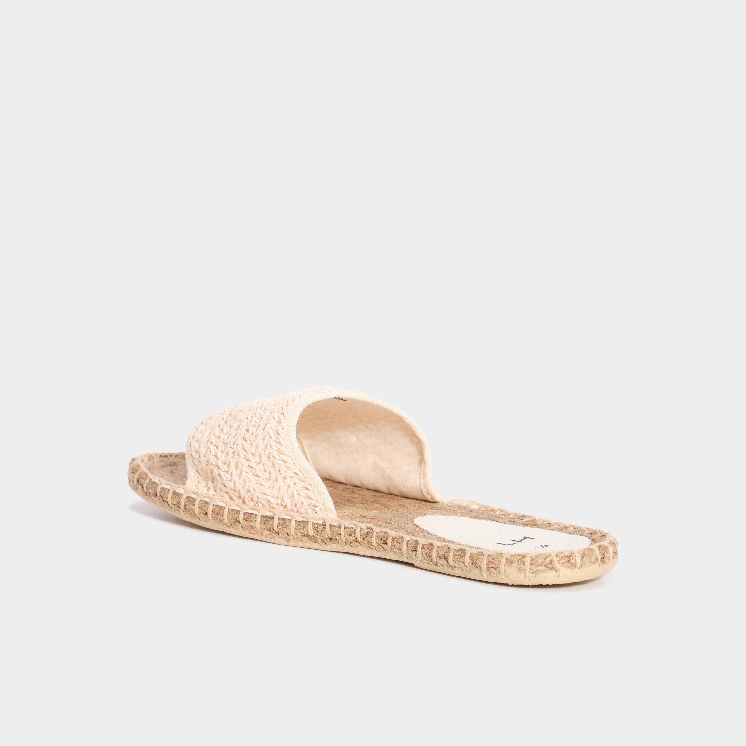 mules semelles cordes multicolore femme Mules semelles cordes multicolore femme