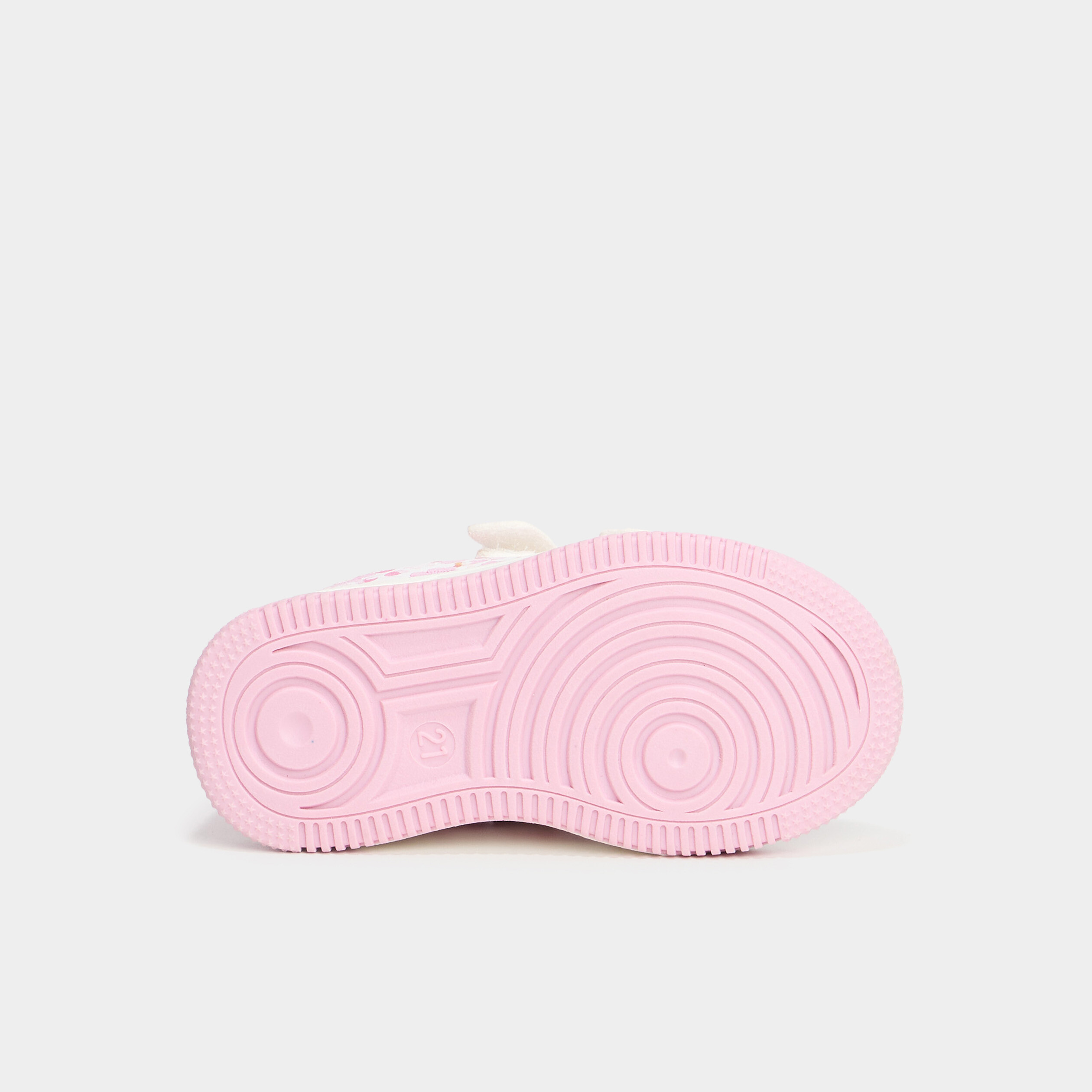 Tennis basses &agrave; scratchs multicolore b&eacute;b&eacute; fille