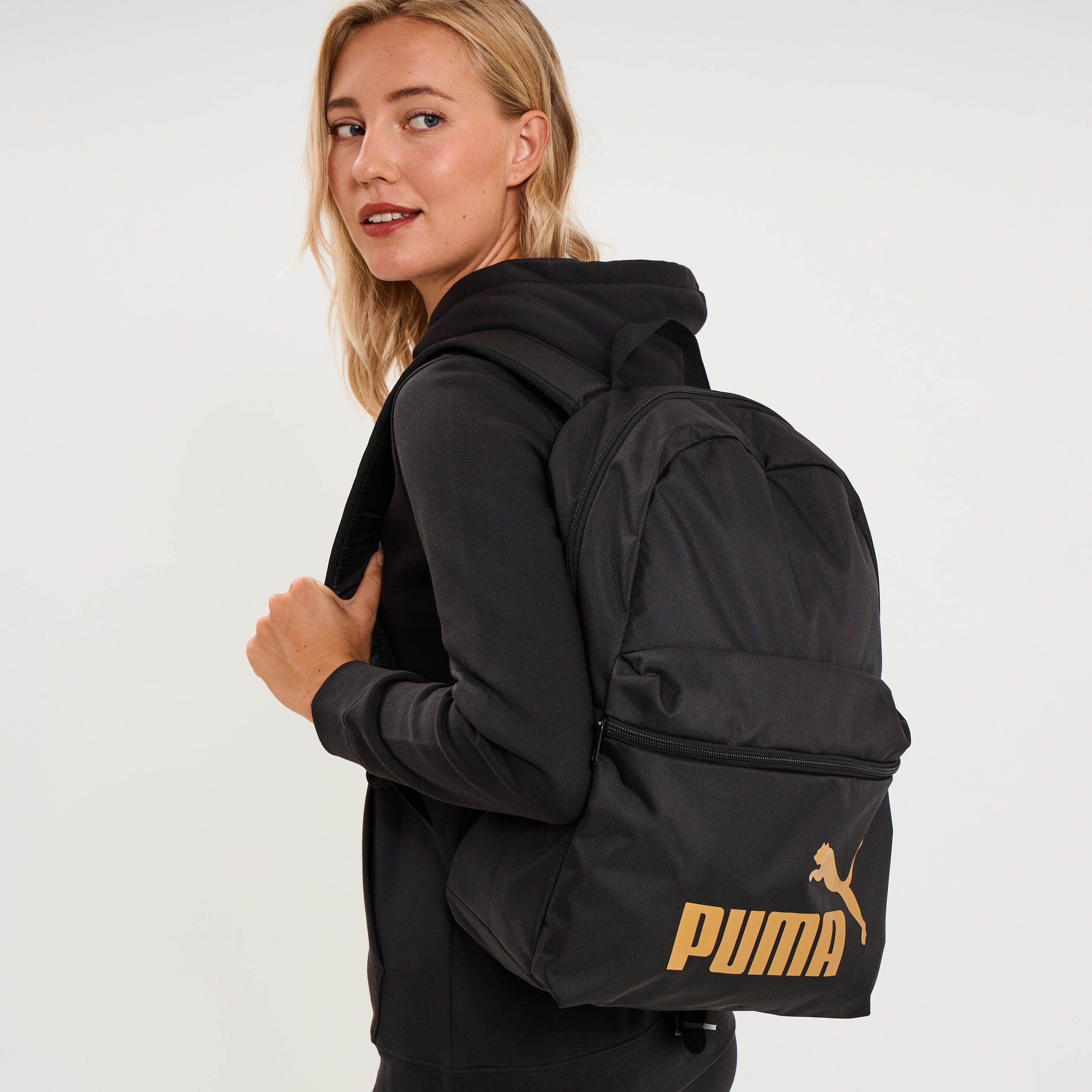 Sac &agrave; dos Puma noir femme