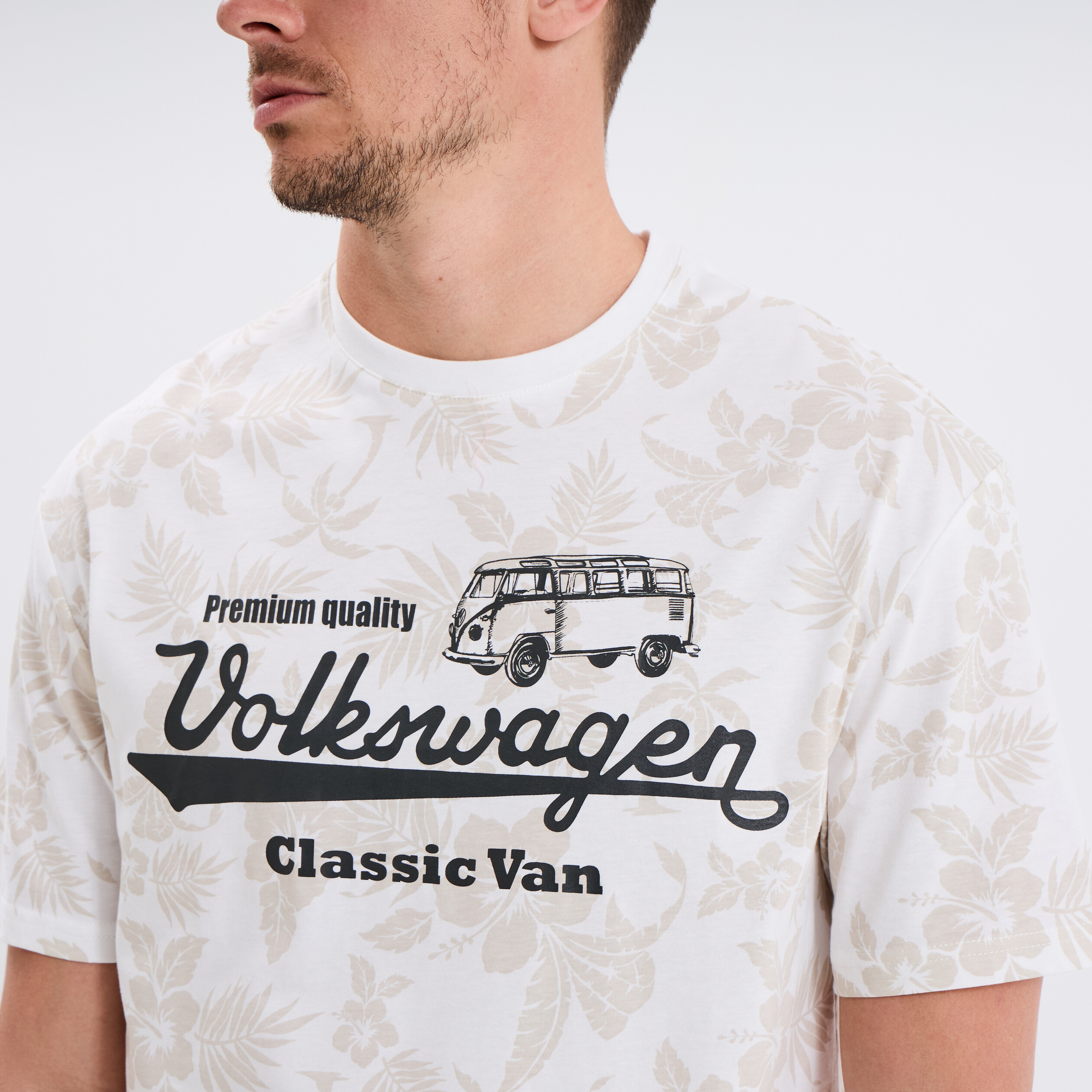 T-shirt manches courtes Volkswagen sable homme