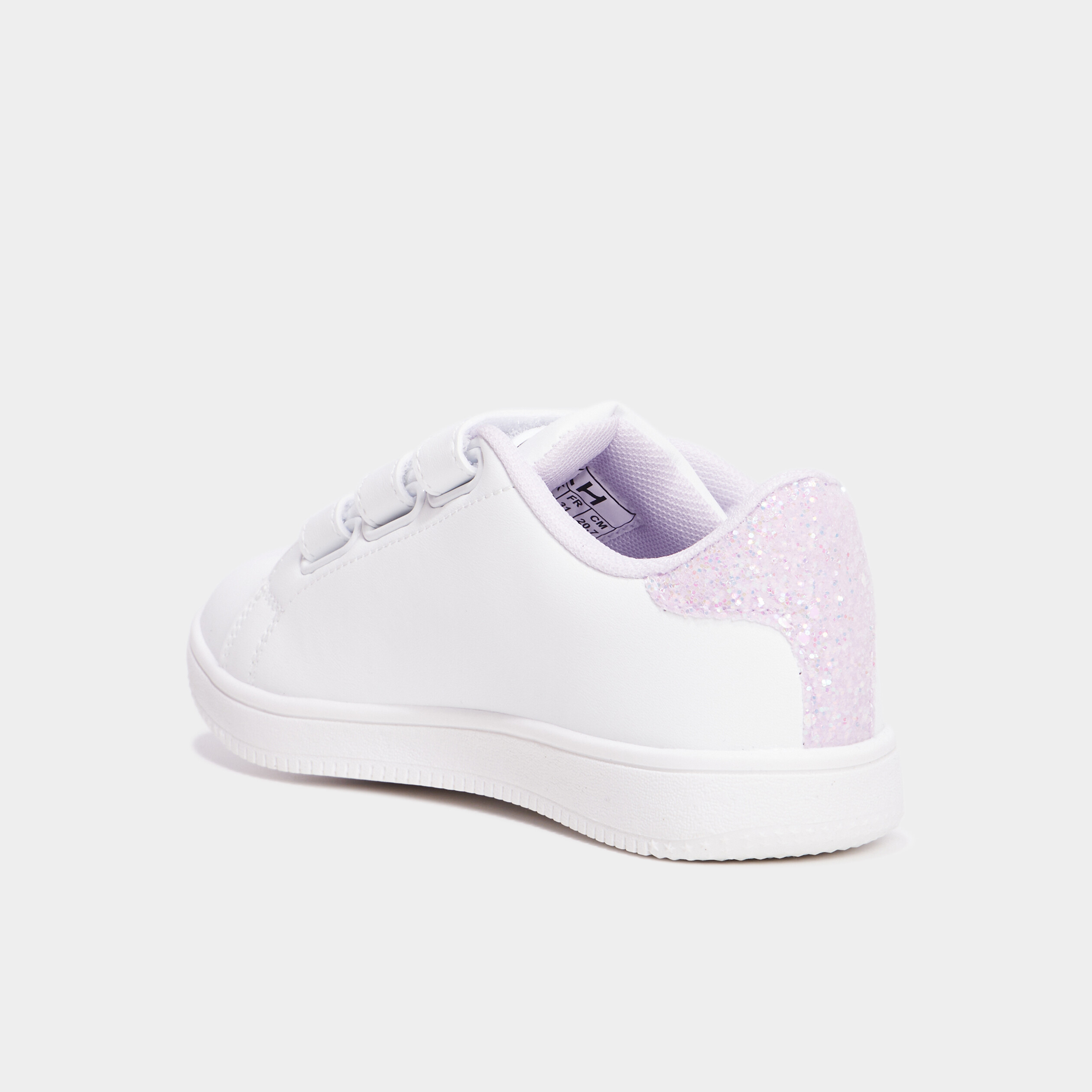 tennis basses a scratchs blanc fille Tennis basses à scratchs blanc fille