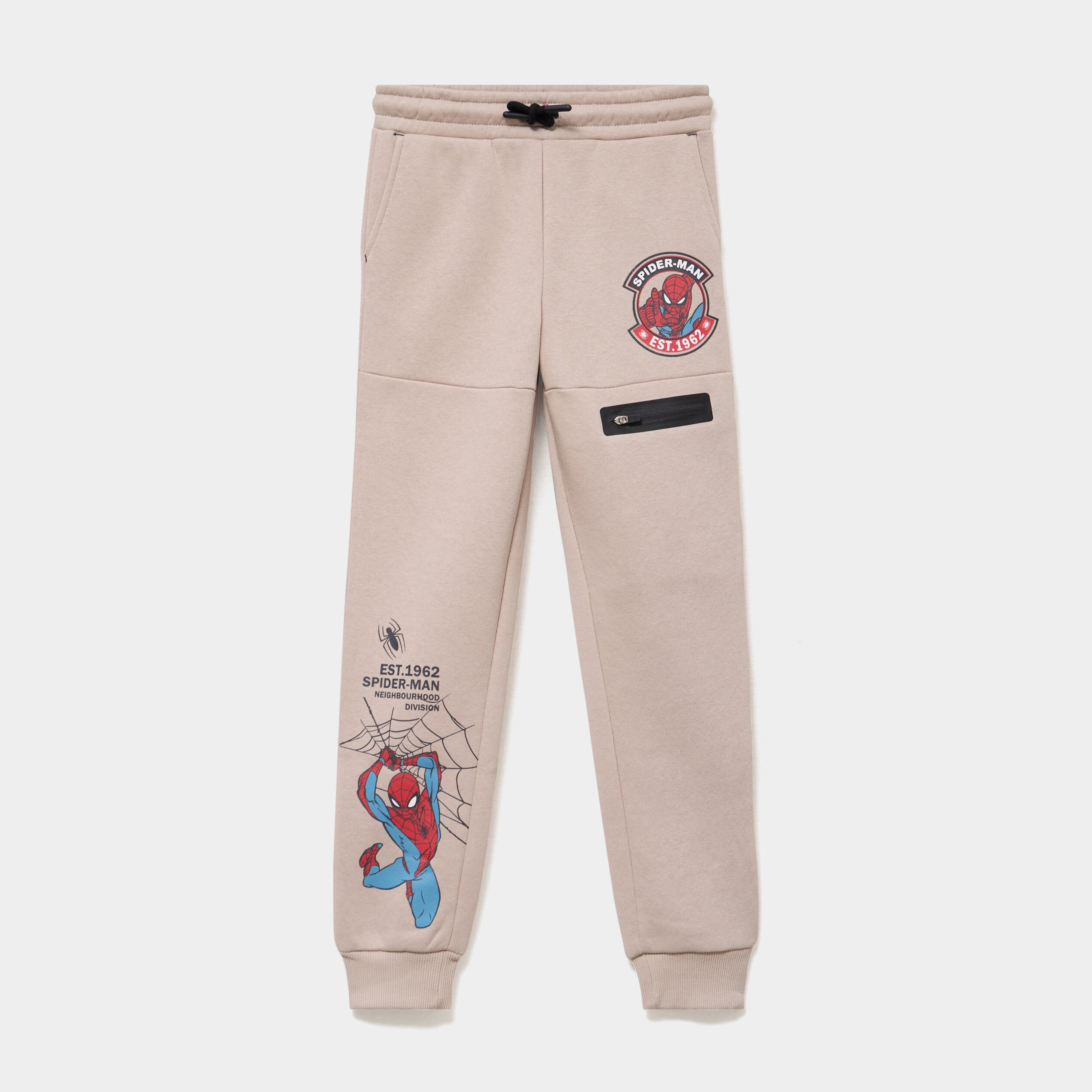 Pantalon de jogging regular Spider-Man sable gar&ccedil;on