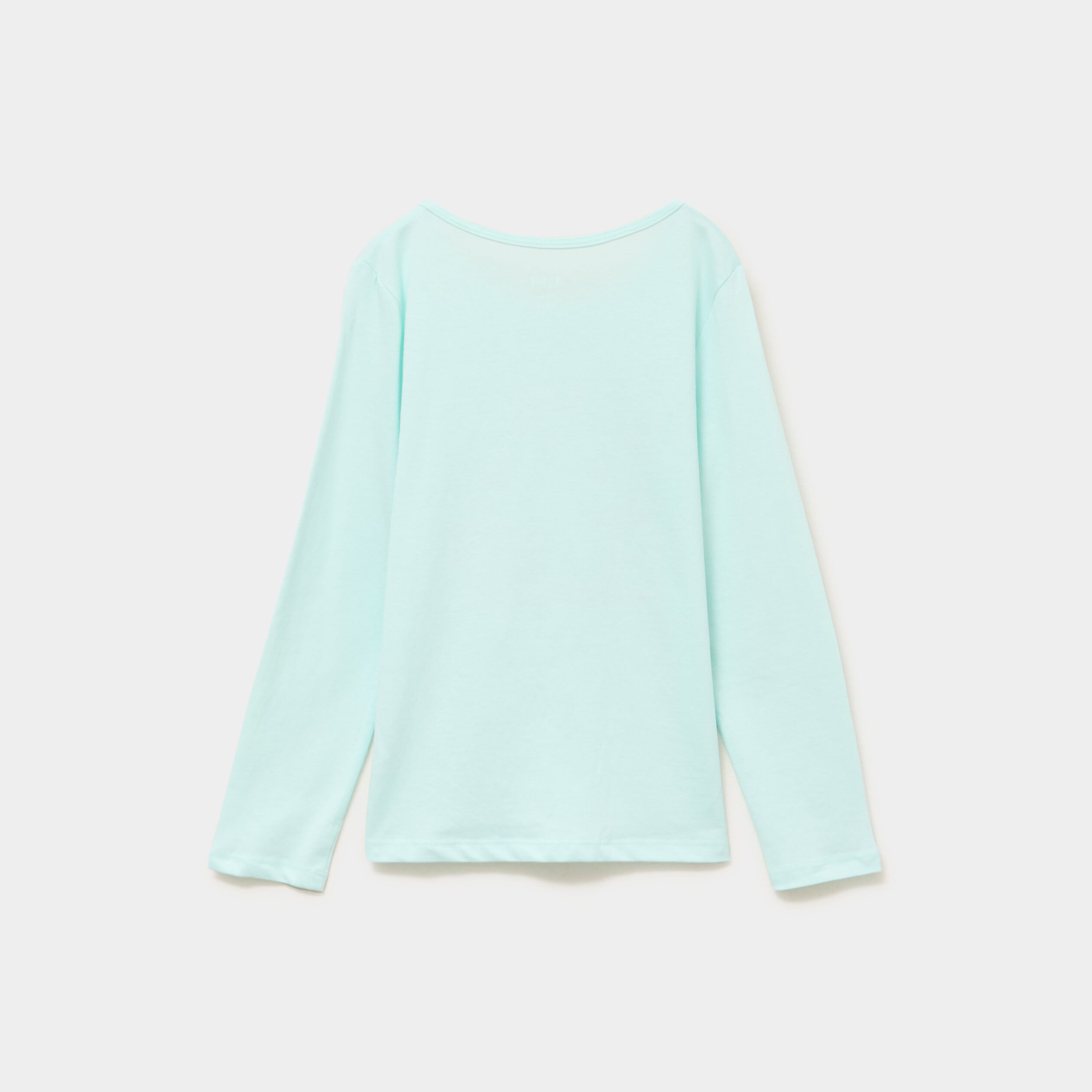 Ensemble pyjama pantalon coton bleu turquoise fille
