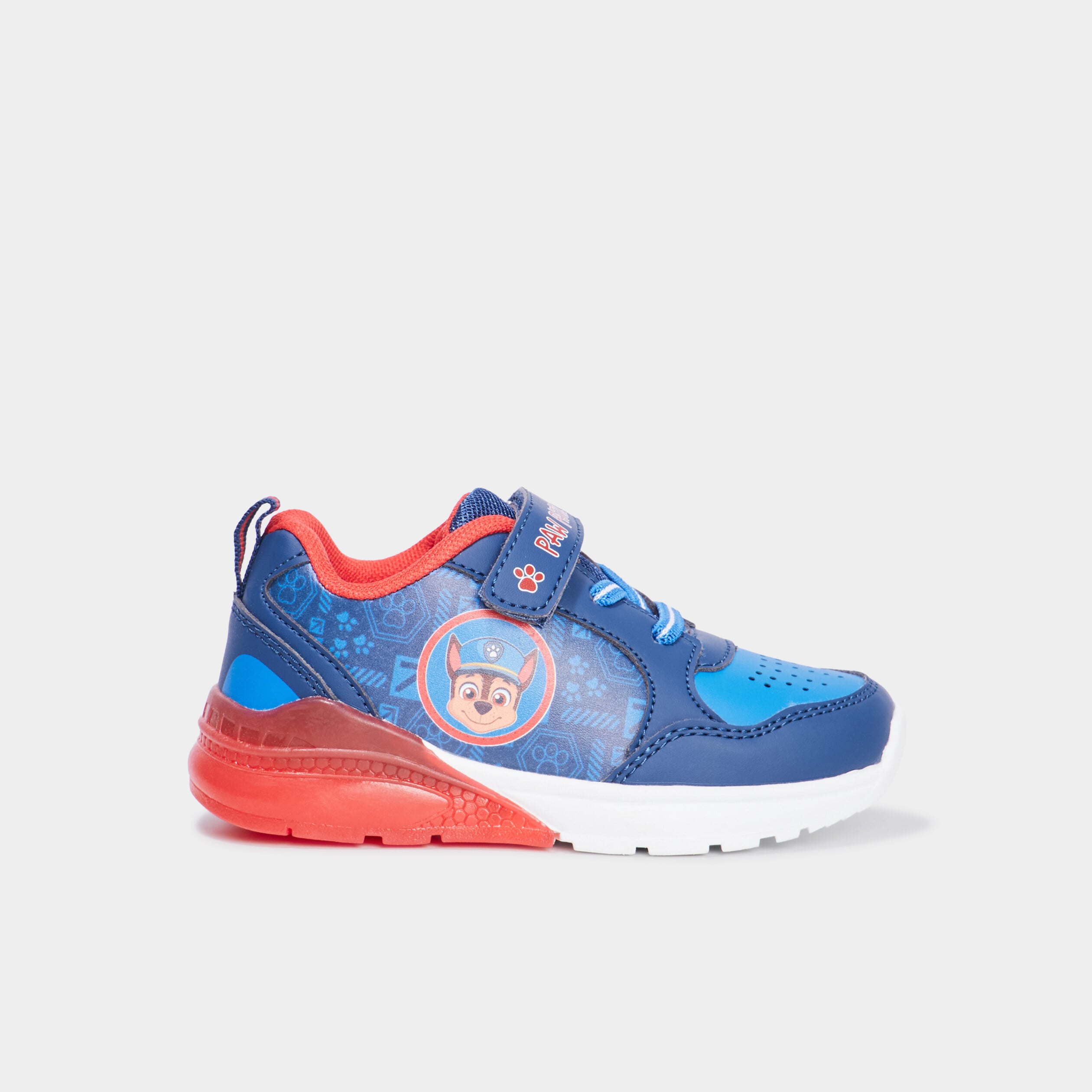 Baskets running lumineuses Paw Patrol bleu gar&ccedil;on