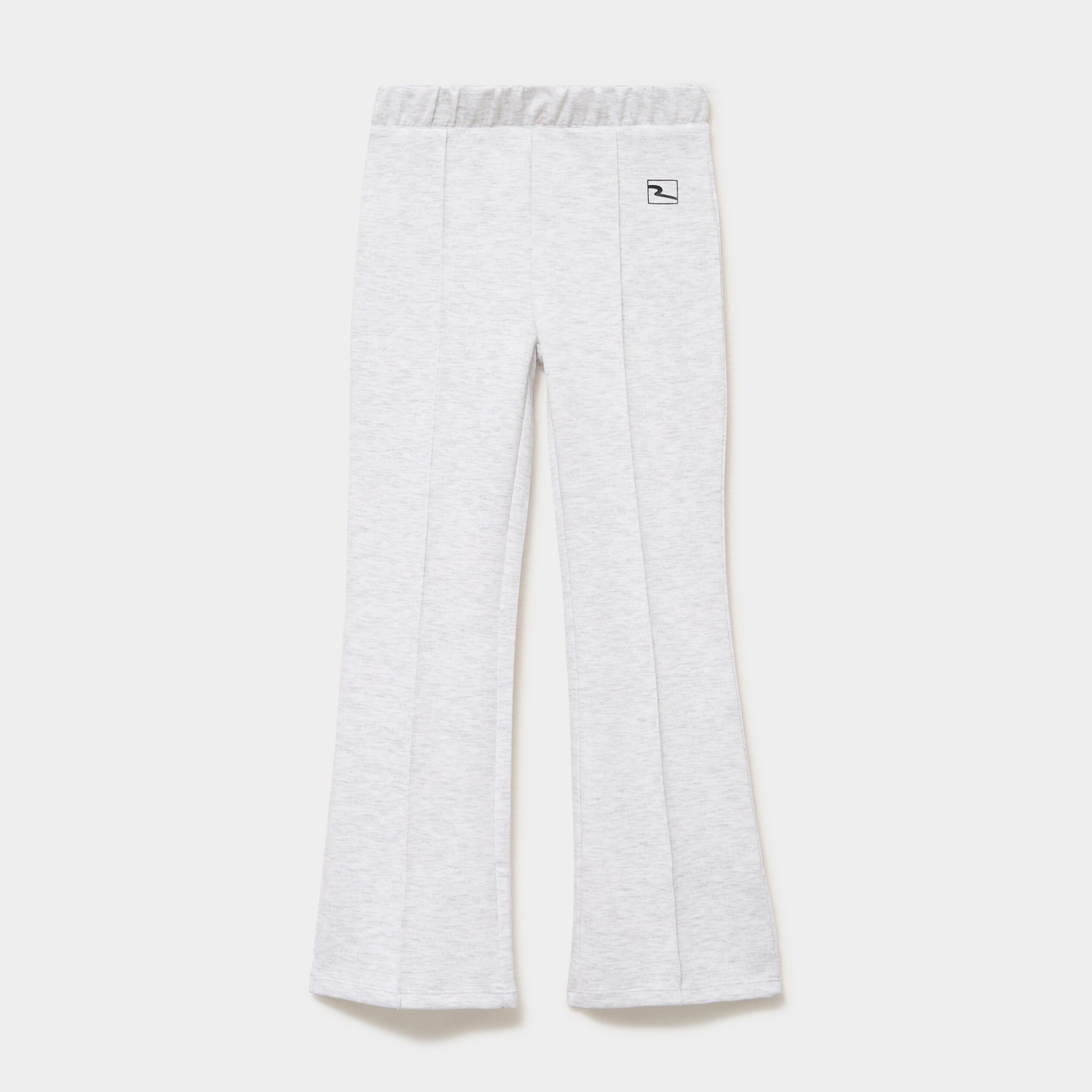 Pantalon de jogging bootcut stretch gris clair fille