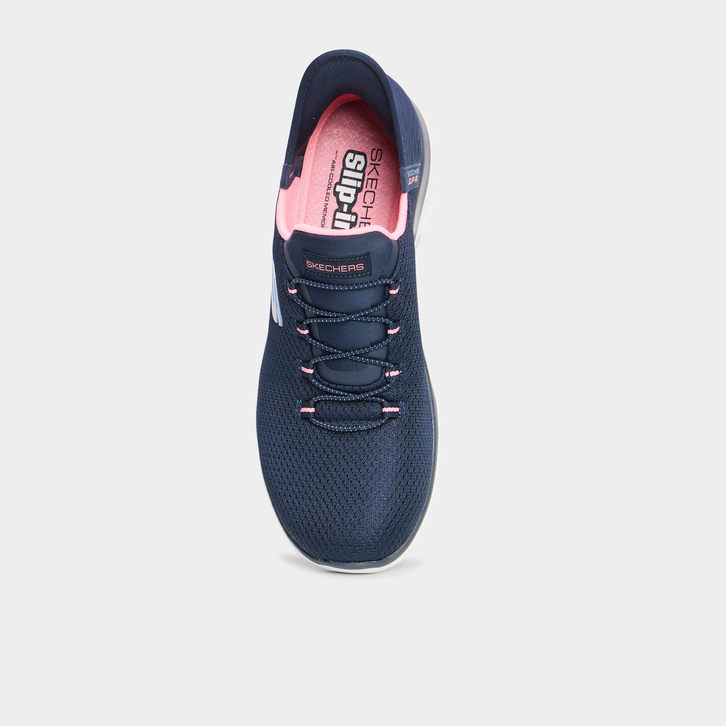 Baskets running Slip-ins Skechers bleu femme