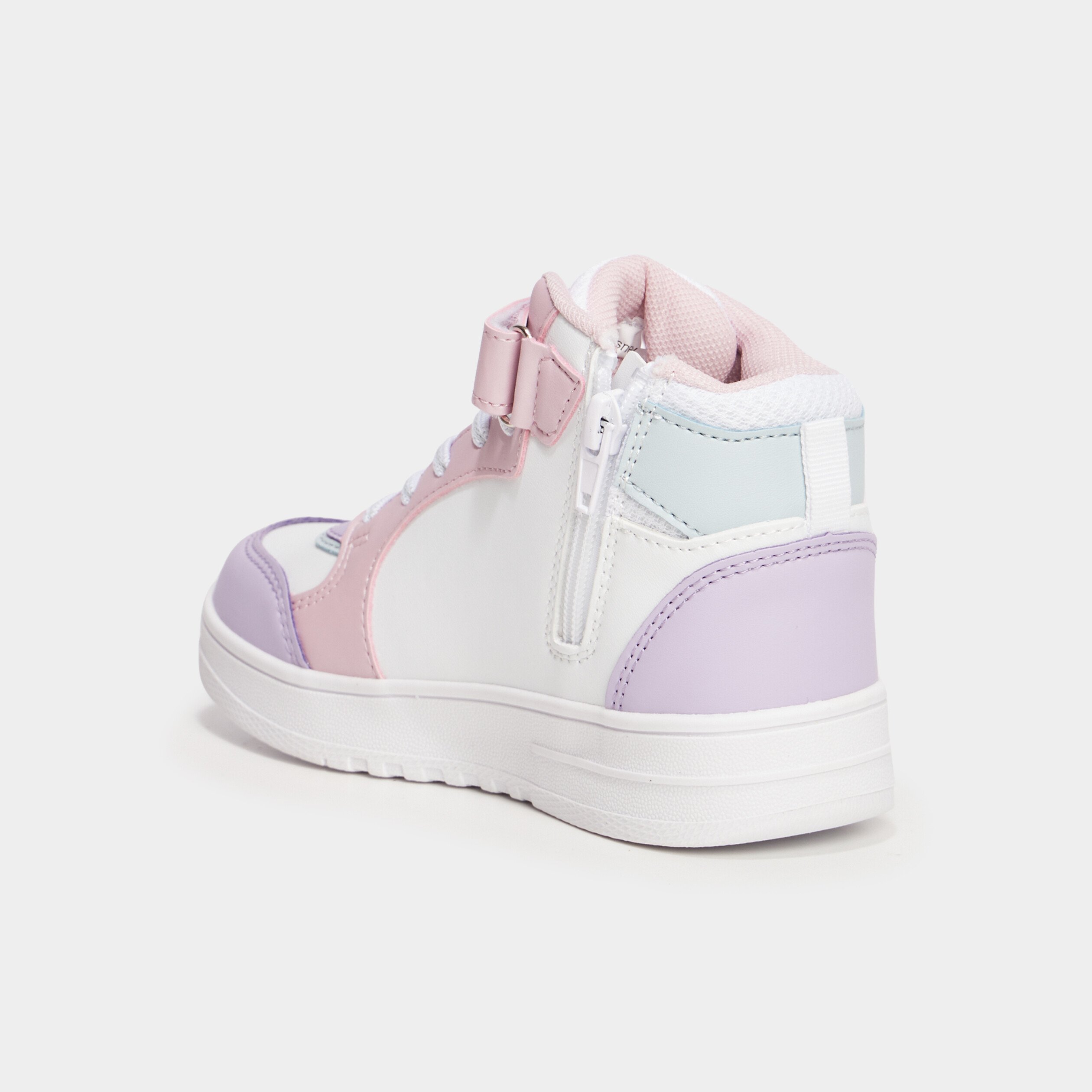 baskets montantes zippees stitch multicolore fille Baskets montantes zippées Stitch multicolore fille