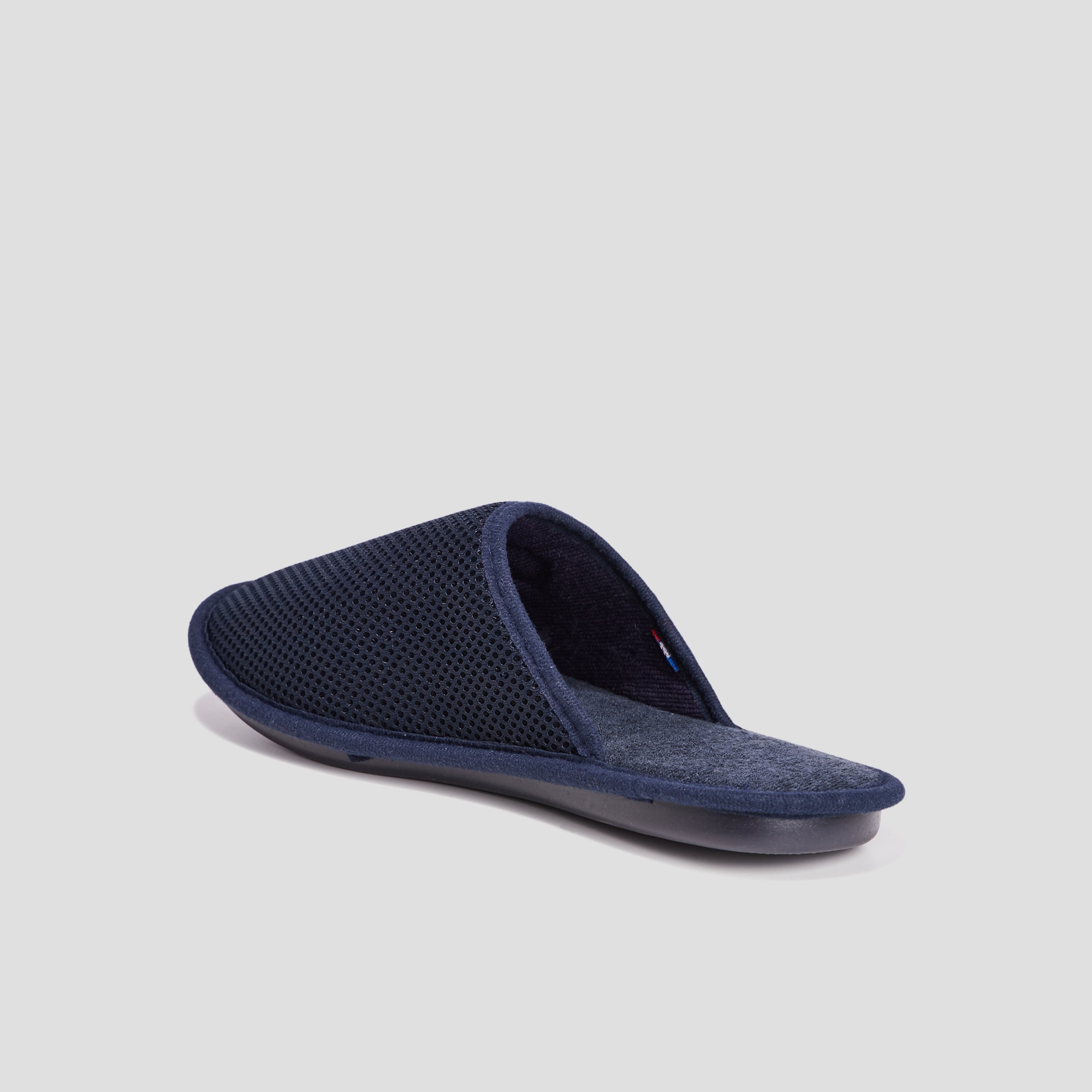chaussons mules bleu marine homme Chaussons mules bleu marine homme
