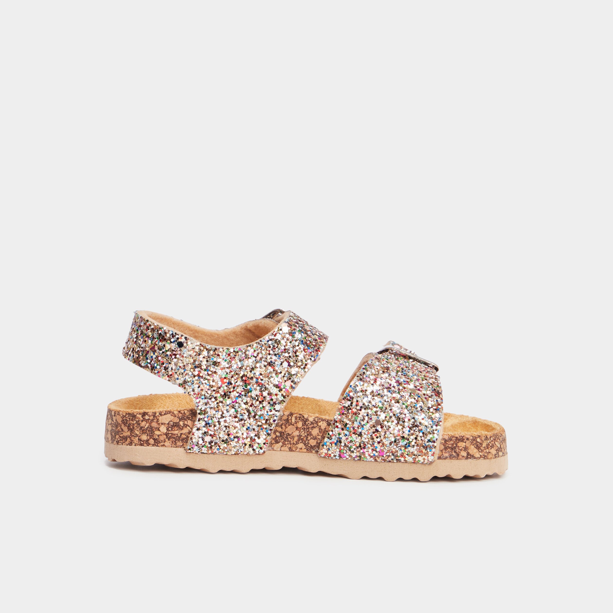 sandales a paillettes maternelle multicolore fille Sandales à paillettes maternelle multicolore fille