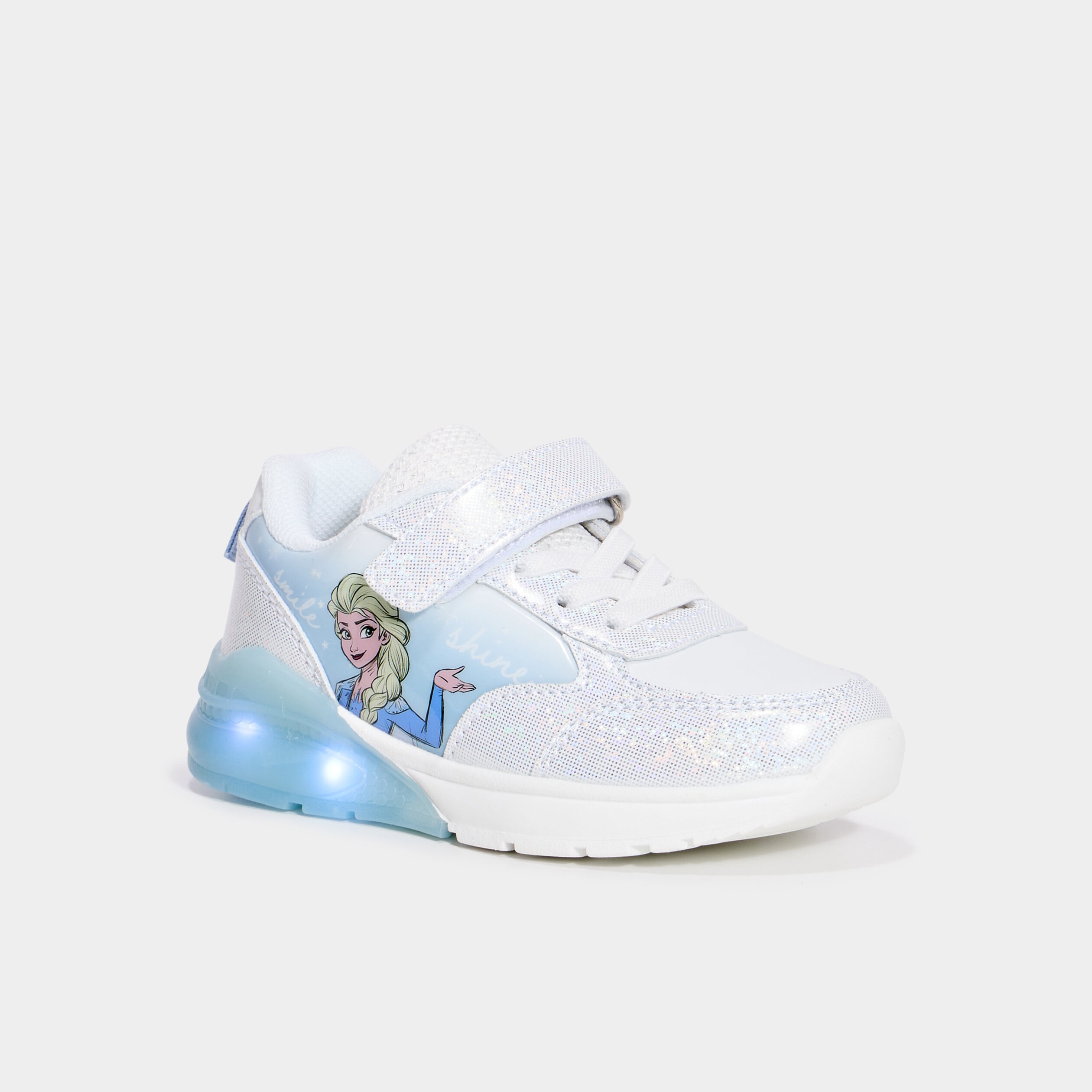 Running lumineuses Reine des neiges bleu ciel fille