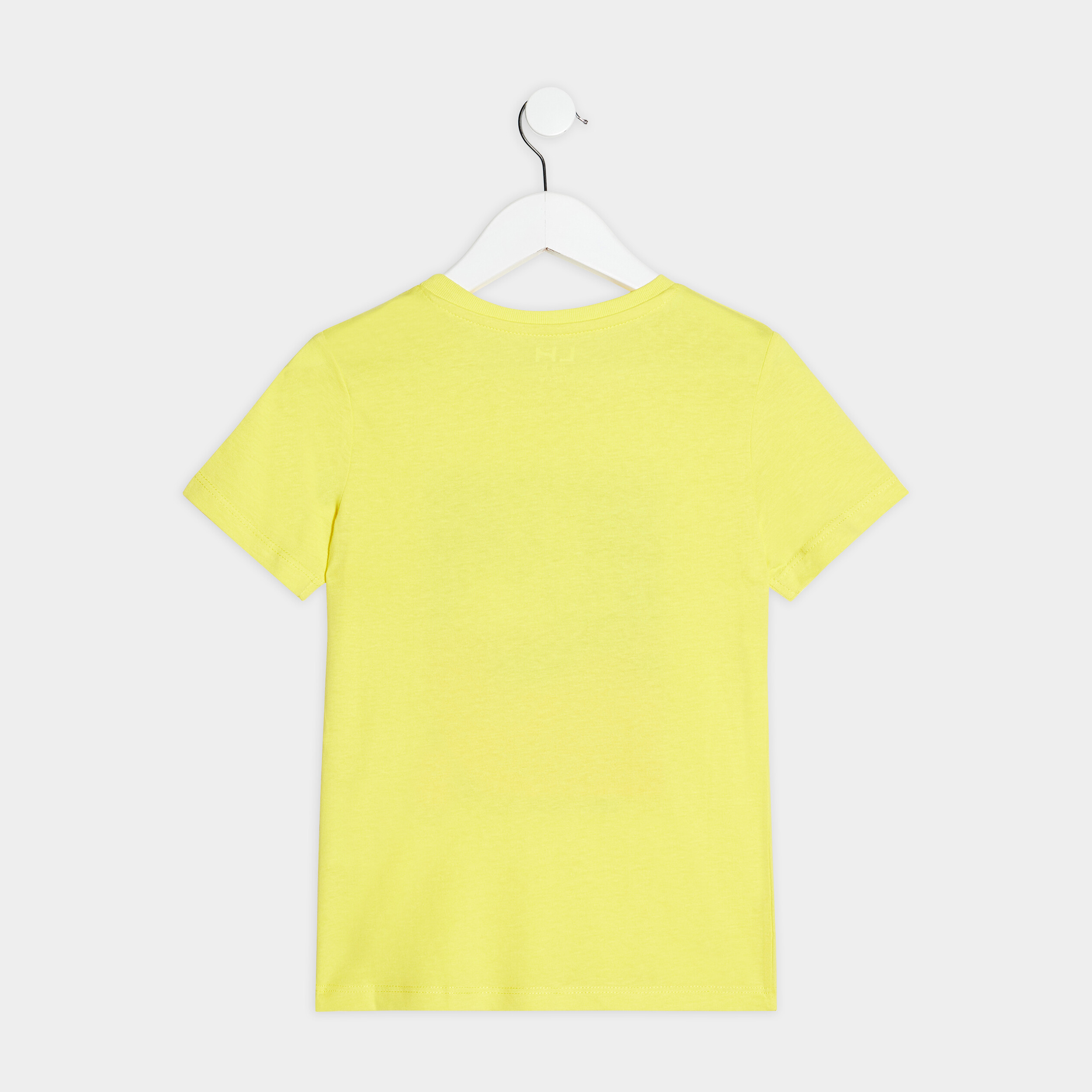 T-shirt manches courtes jaune citron garçon